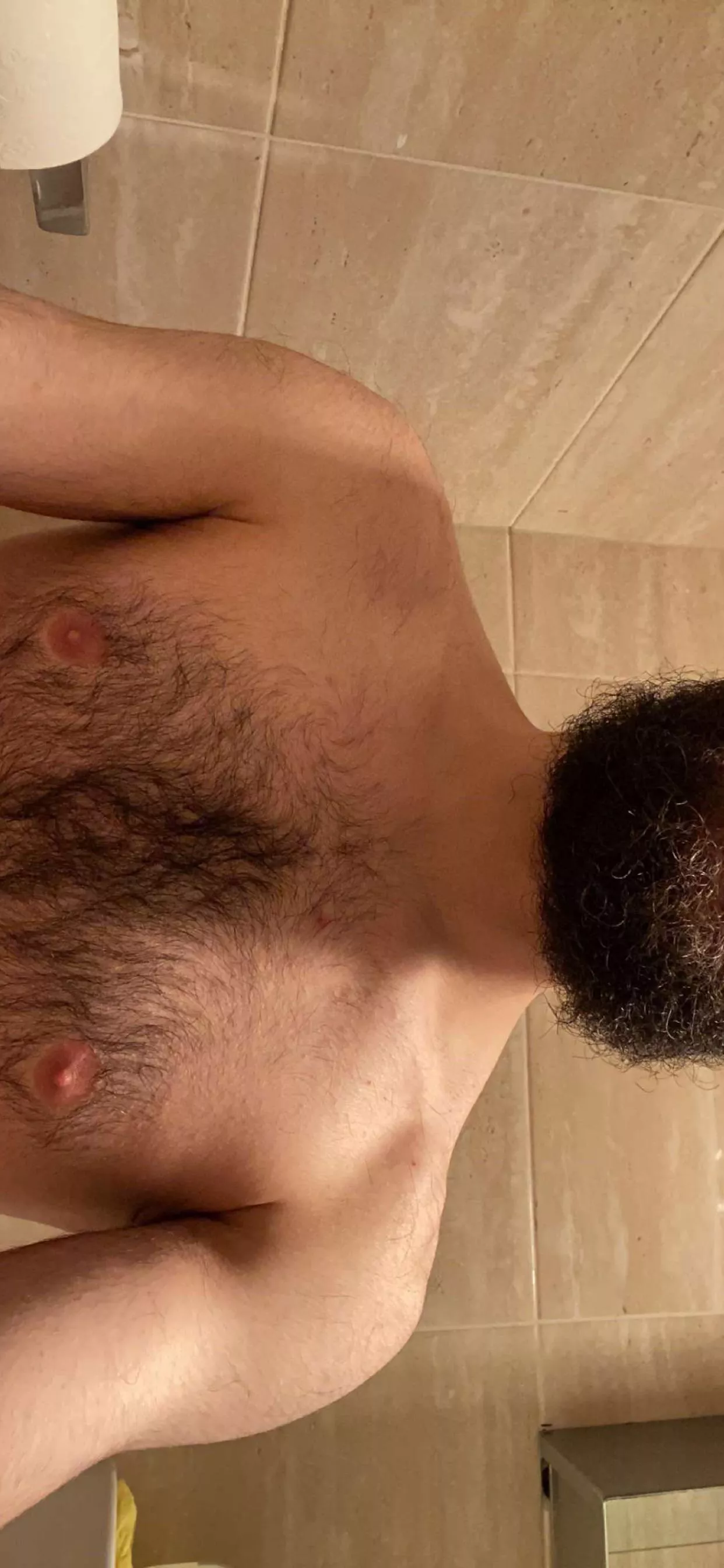 I wanna feel another guys hairy body rub against mine 🤤 who’s down? posted by MoeySyd20