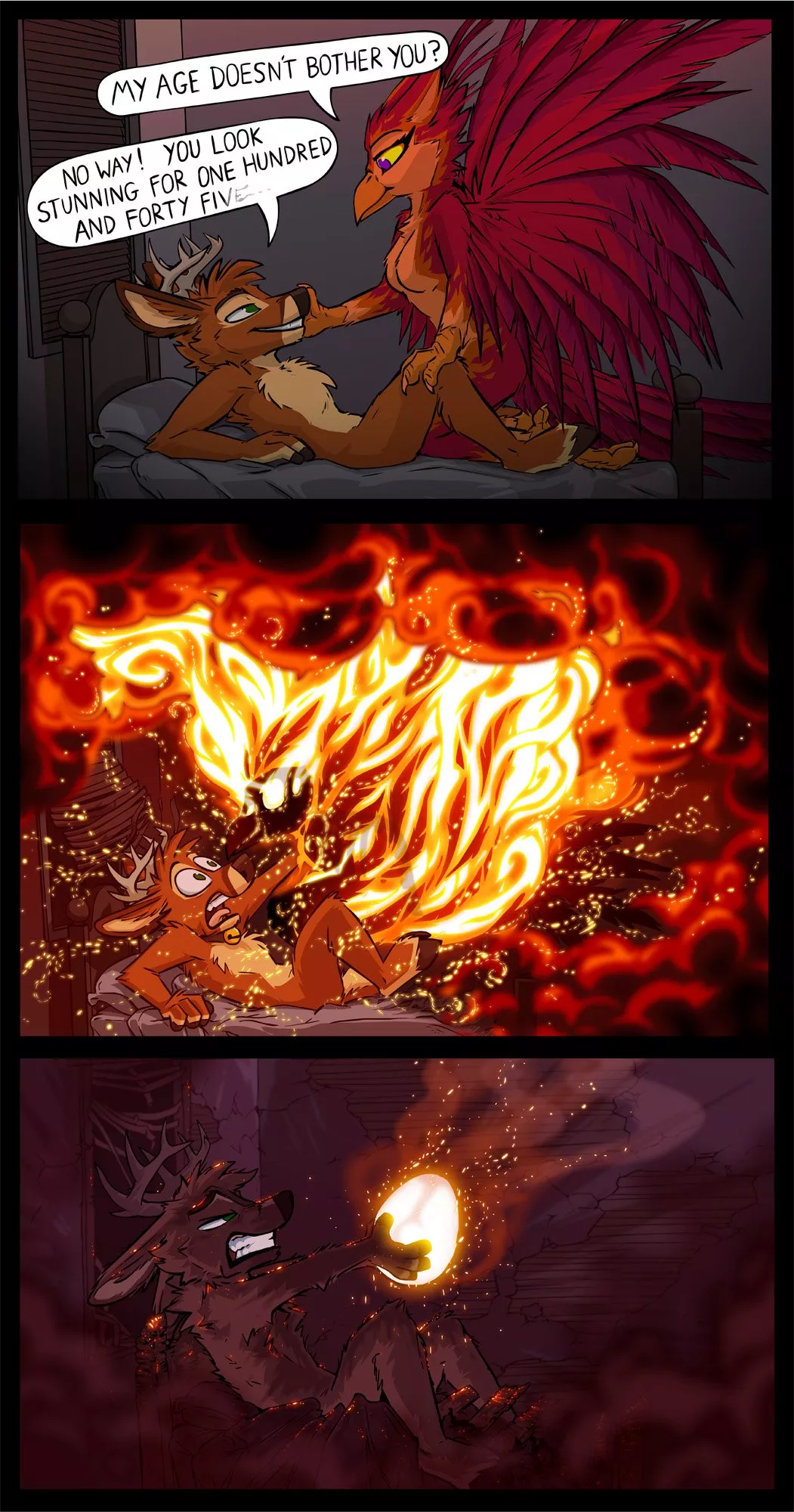 I want a sequel/continuation of this so bad (Original artwork by @Tirrelous on twitter) posted by Pikachuckxd