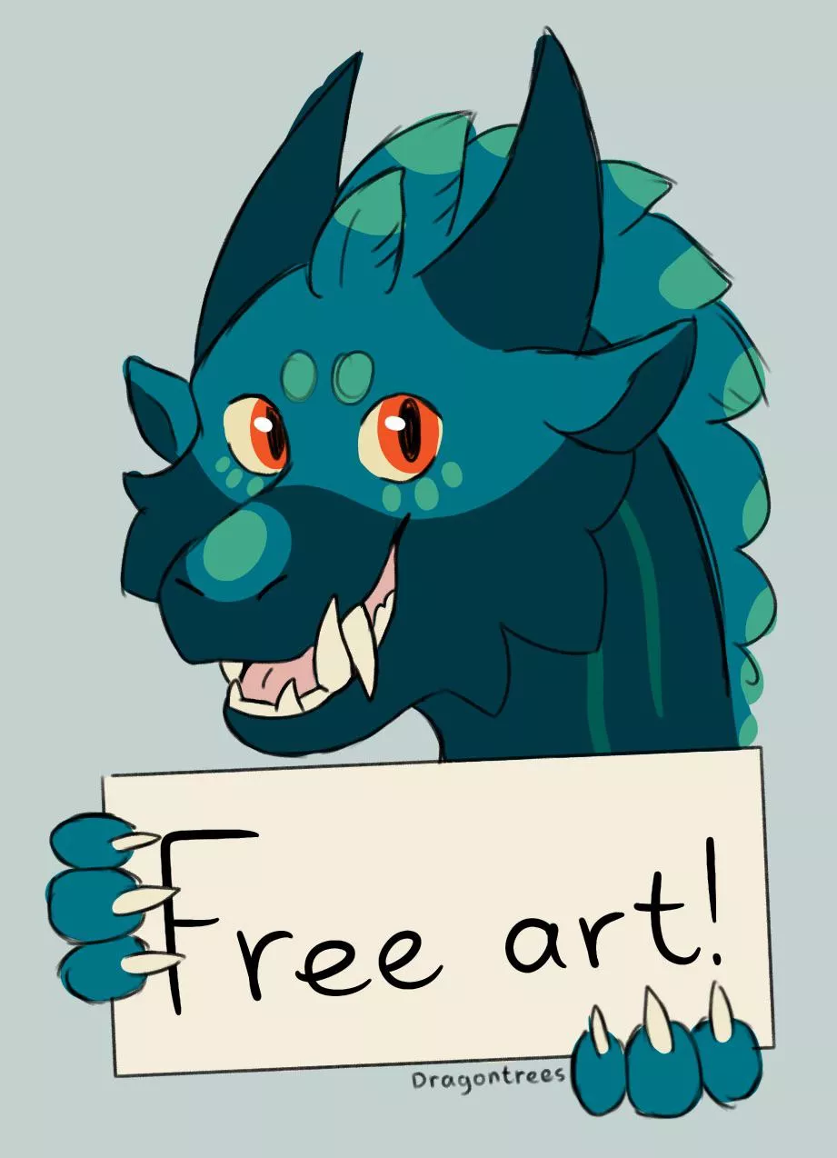 I want to practice and experiment with my art, so I’m doing some for free! Drop ur ref(s) and I’ll doodle as many as I can posted by Dragonstree