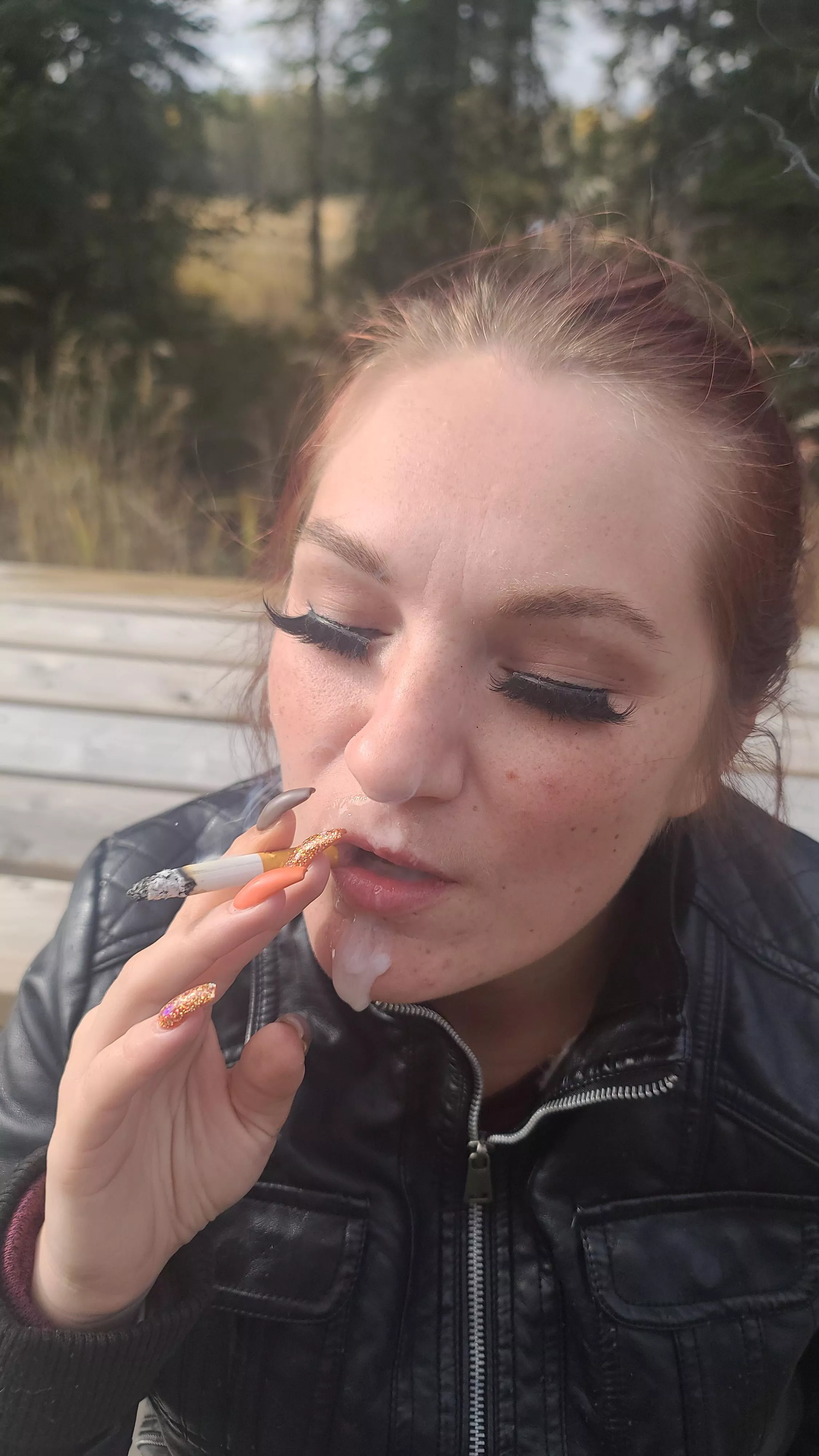 I want to smoke a cig dripping with your cum posted by Mamacourtney