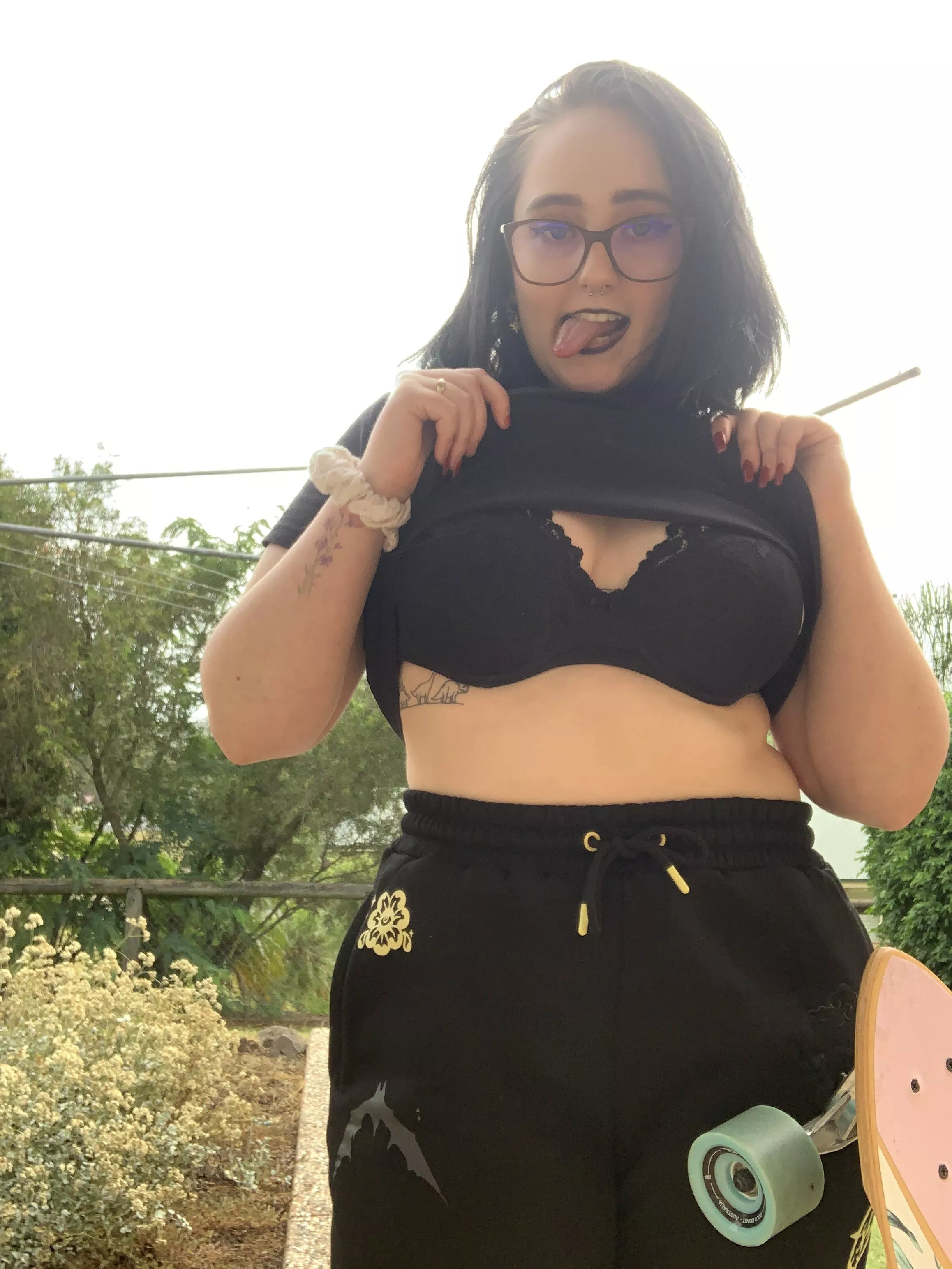 I was being cheeky outside… posted by gothgirlgamer