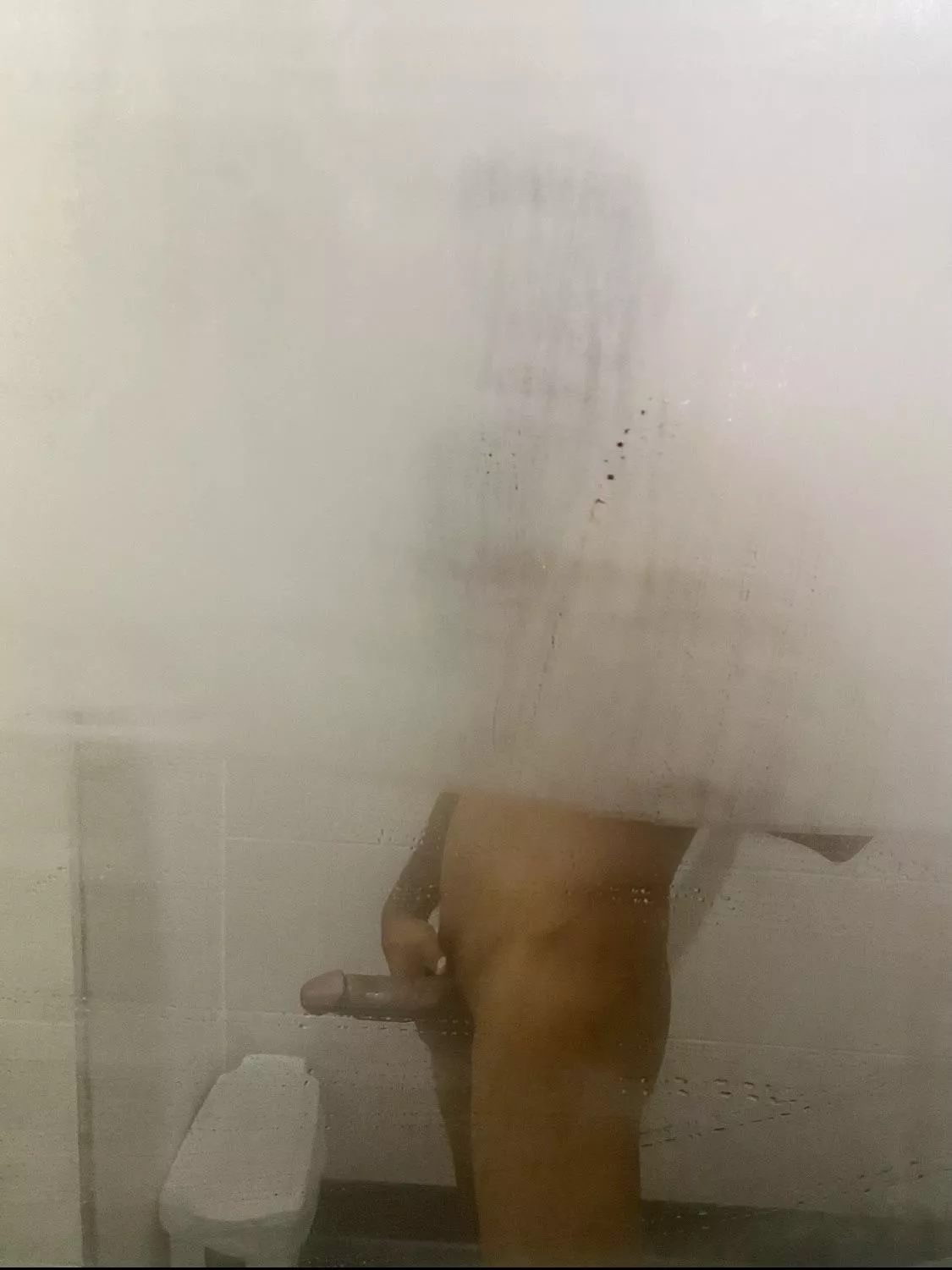 I was doing a face reveal, but it got too hot and steamy in the showers! posted by monstaboy007