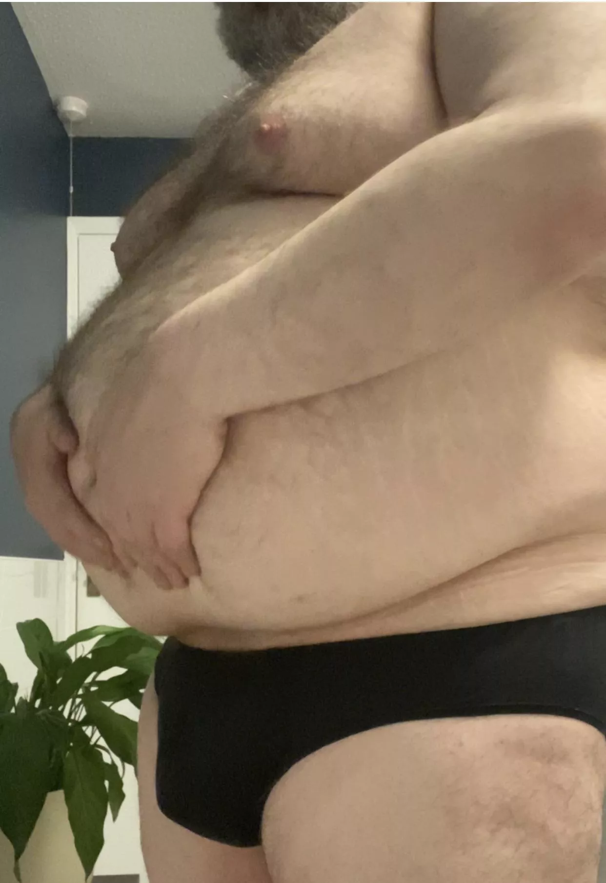 I was shaking my belly and thought it looked good posted by FatBrianBristol