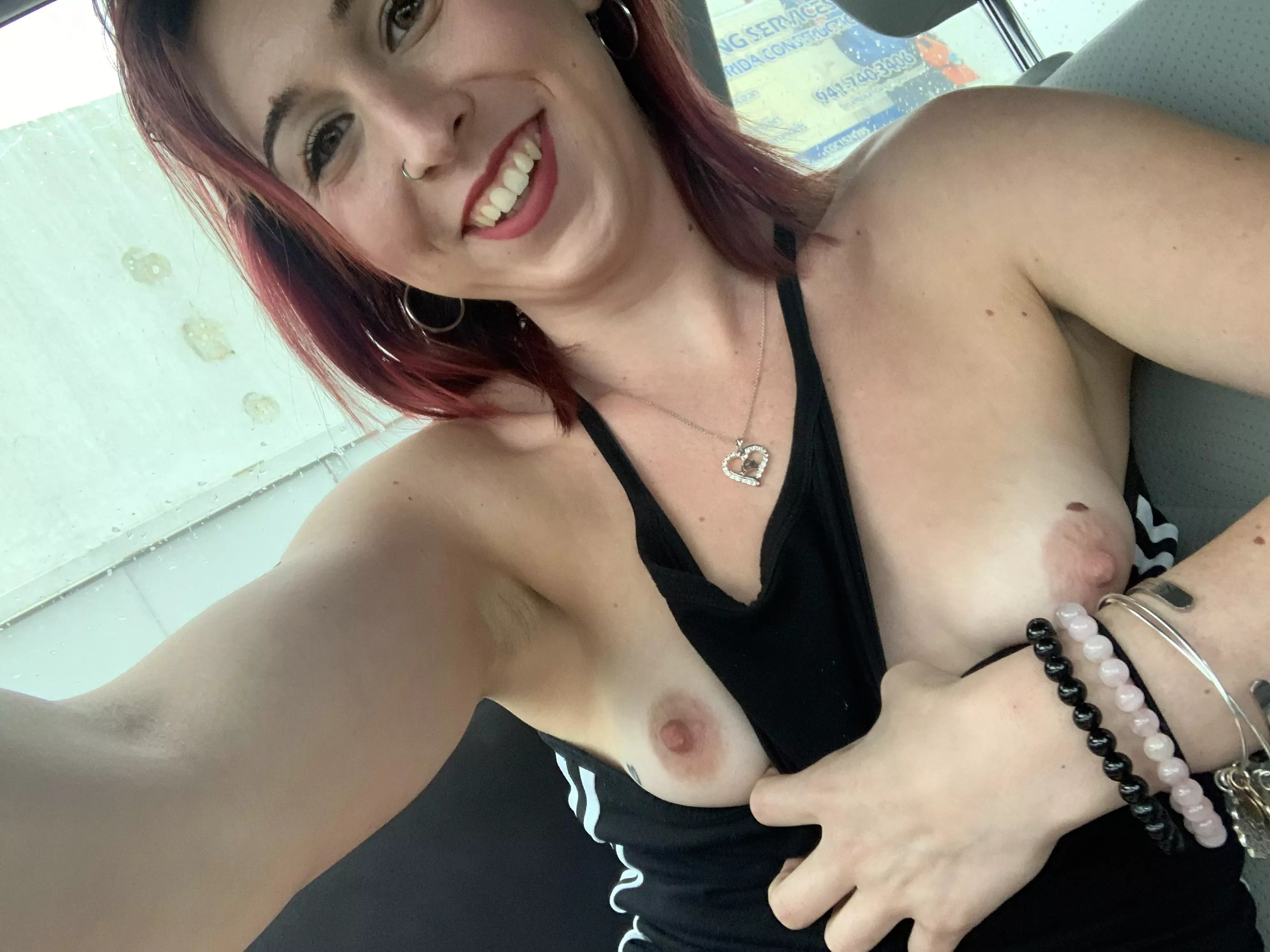 I was so excited to whip my boobies out and have the car next to me see them posted by swallowpeaches