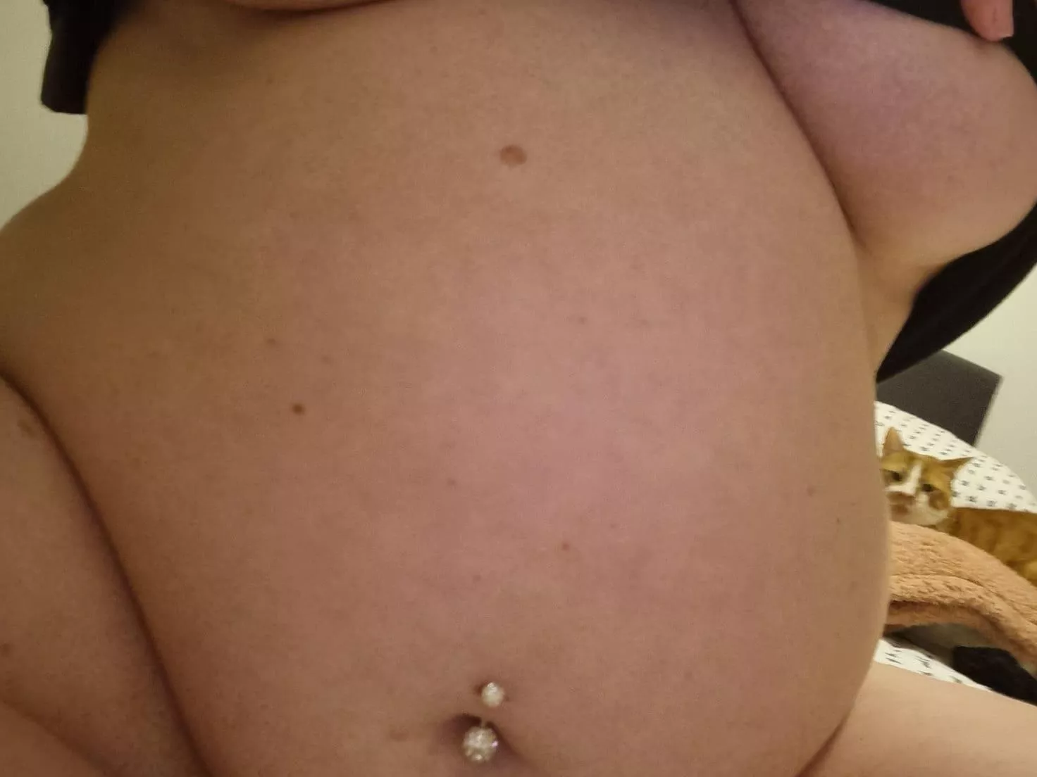 I was sooo full here 😳 posted by Bbwsarah