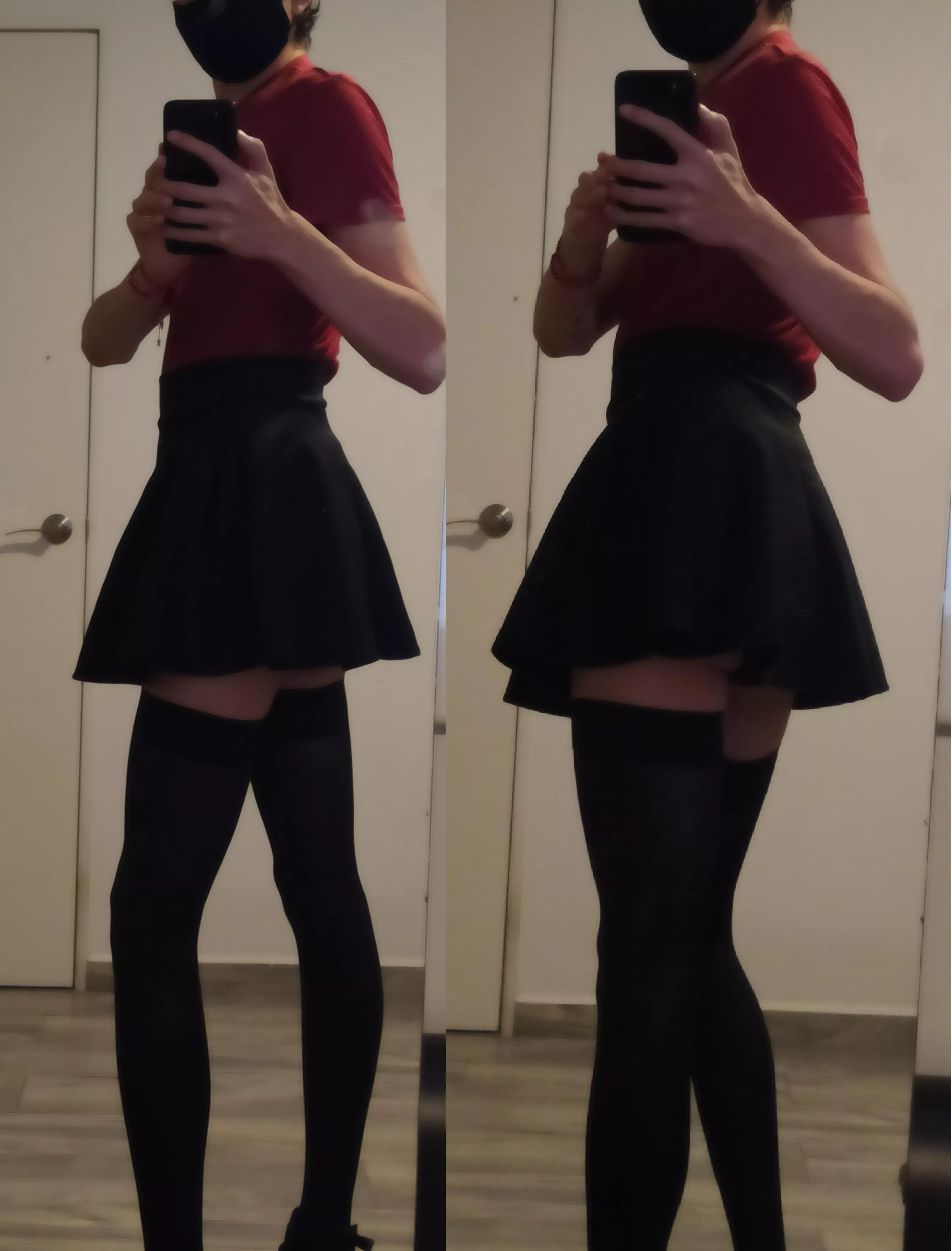 i was trying high heels for the first time, how do i look? posted by nieyzs