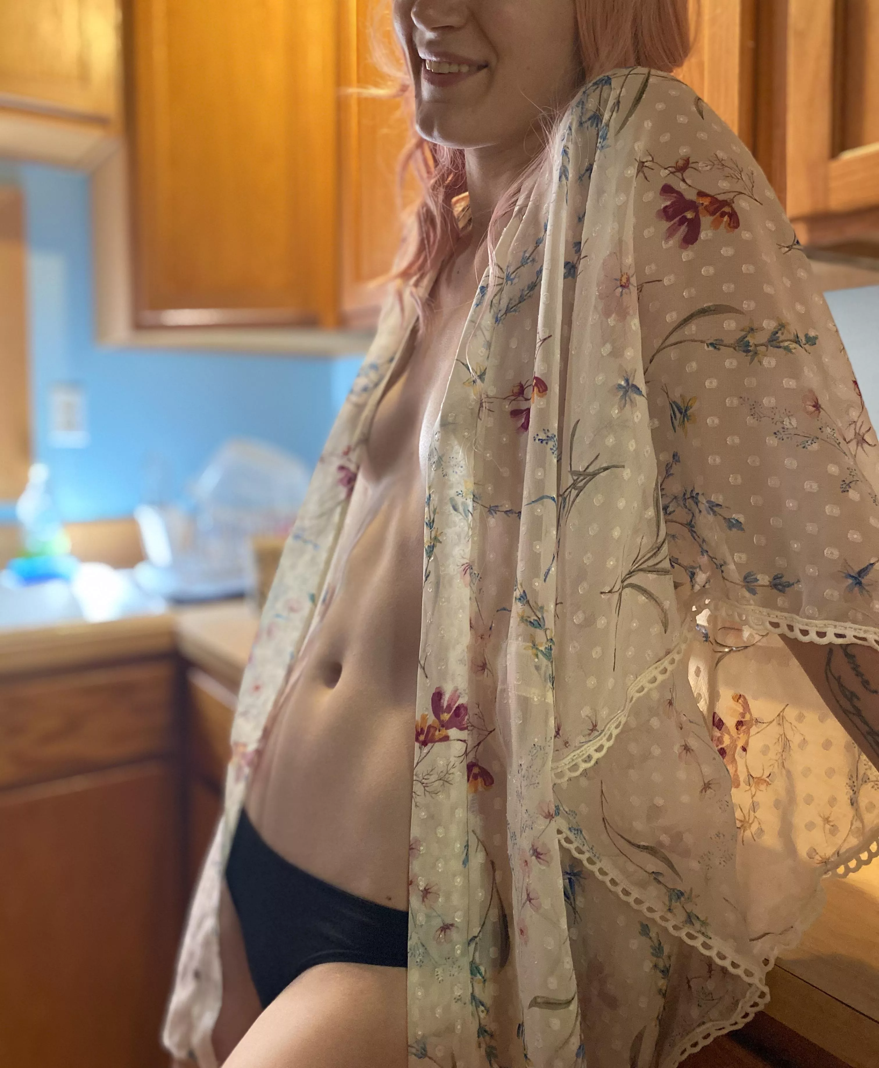 I wasnâ€™t [f]inished playing in the kitchen ðŸ˜‹ posted by PandaBear12233