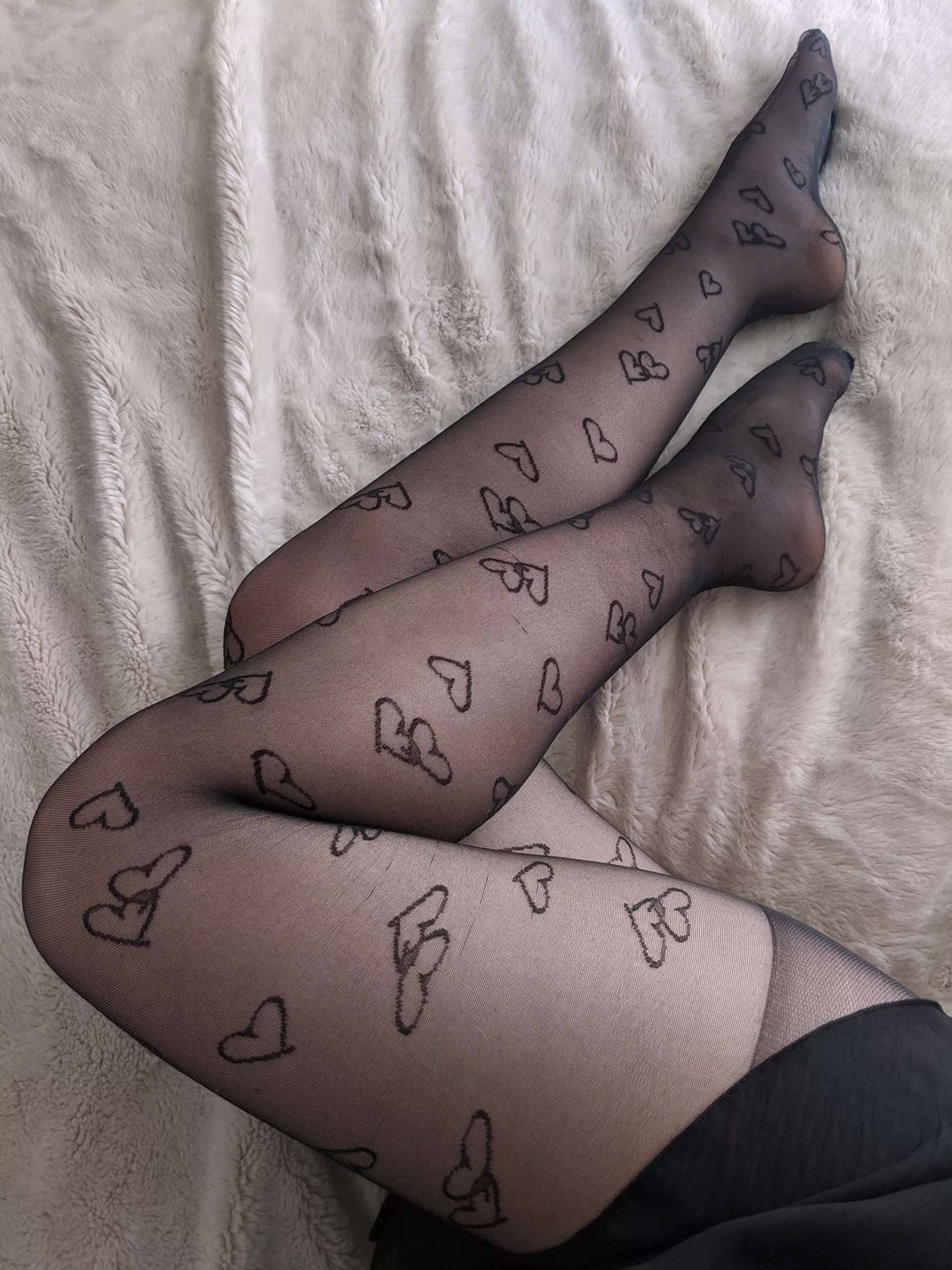 I wear these when I want to feel sweet and innocent 💕 would you sneak a peak at the office? posted by DarlingArches