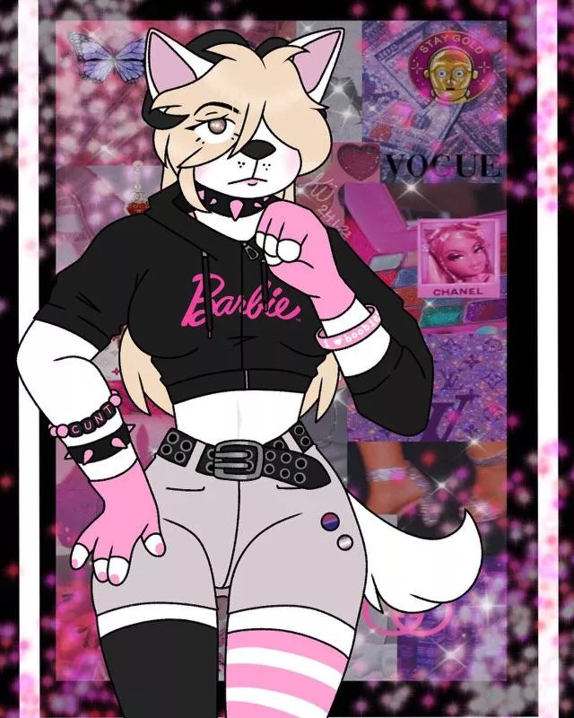 I yassified one of my fursonas [OC] posted by Bubblegum4337