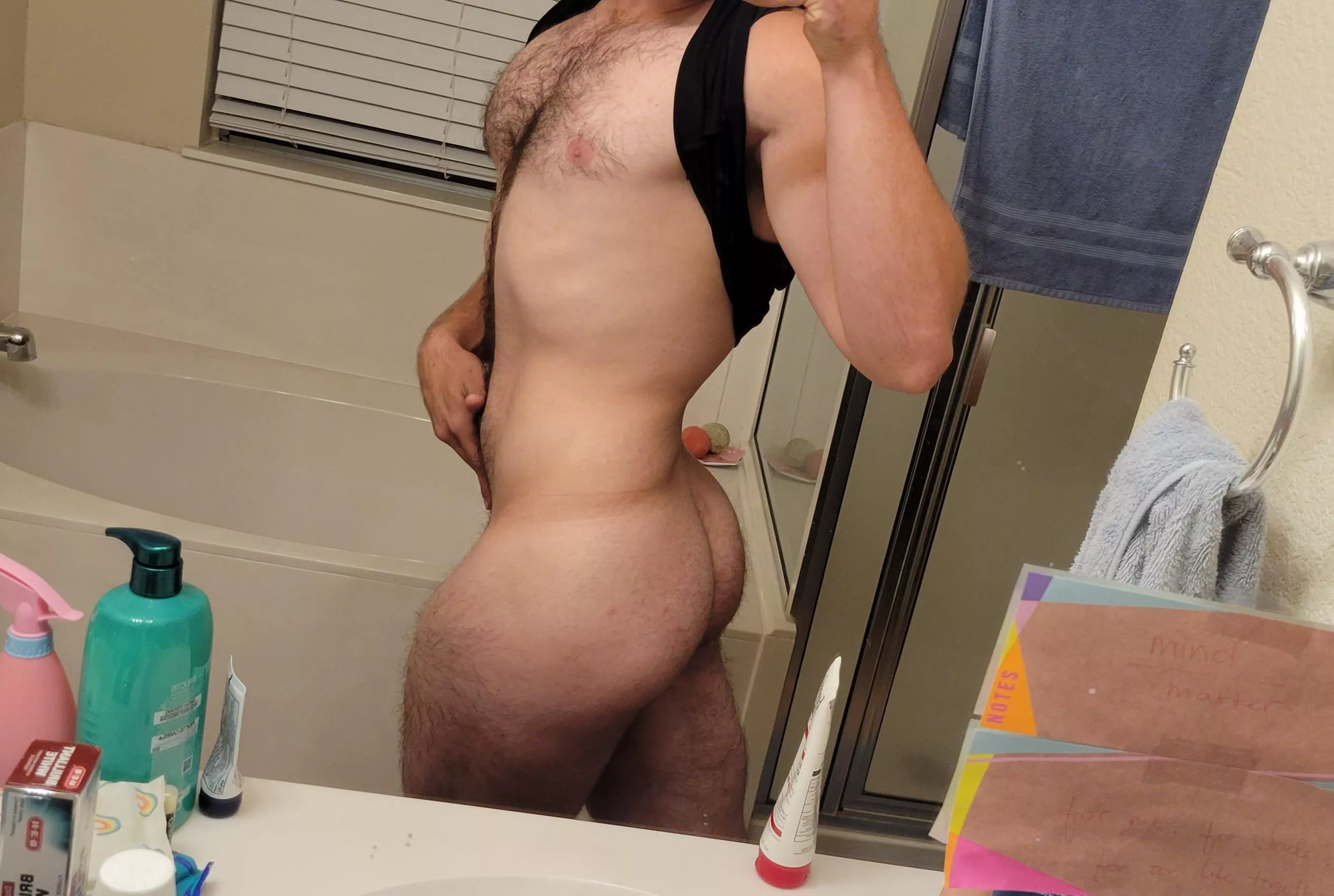 If you ever wanna eat a hairy ass ;) posted by straightguy200