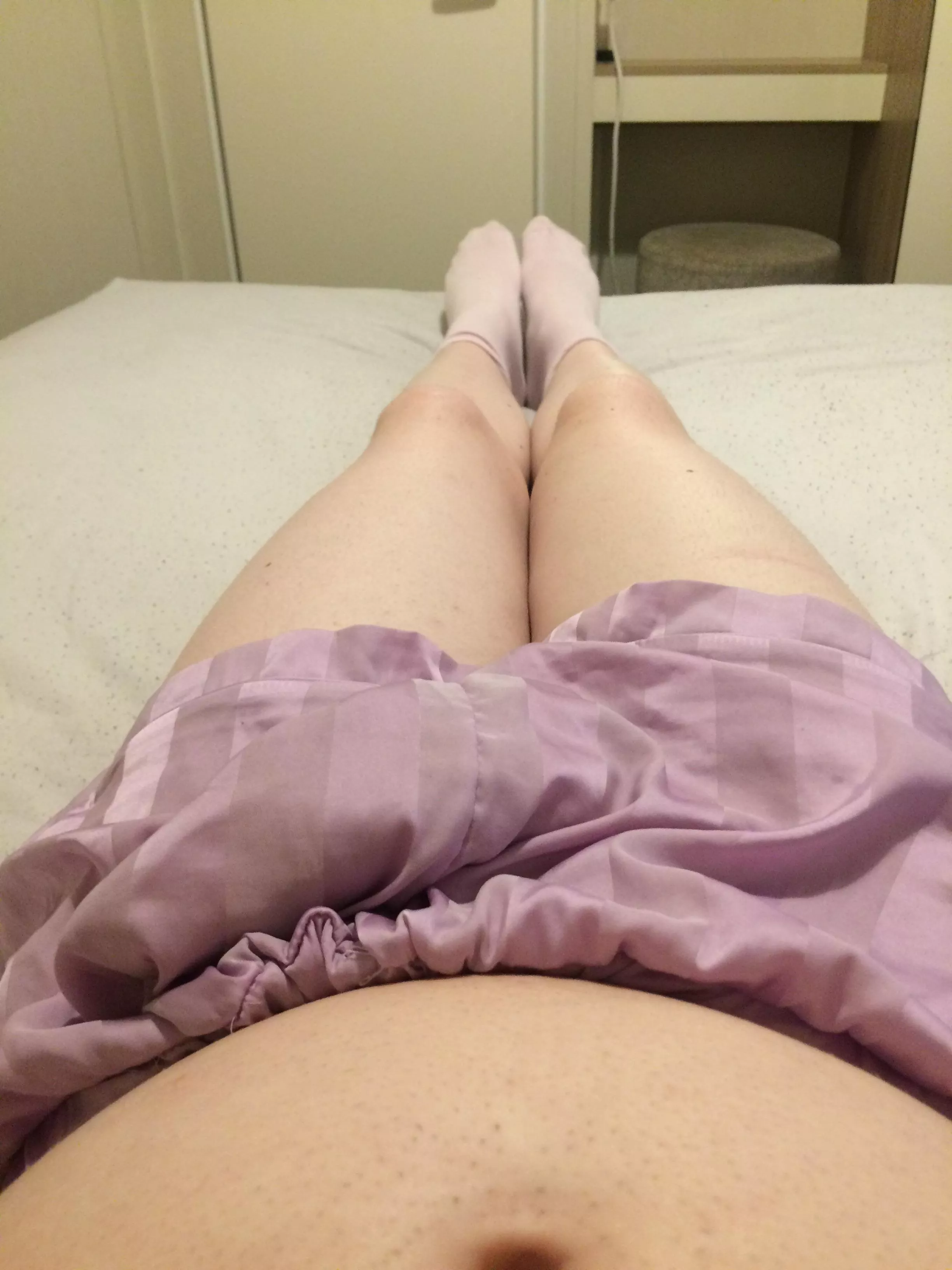 If you haven’t you should try smooth legs and soft pink clothes posted by MesmerMarvel