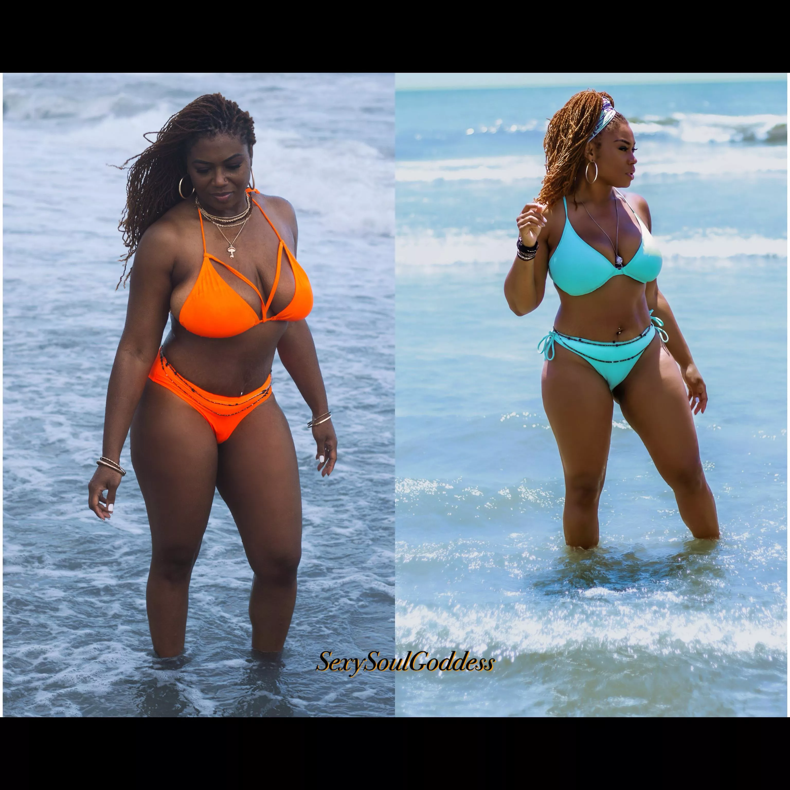 If you think my 41 yr old body was hot this summer, just wait until I unveil my bikini's for 2022. Btw I like the orange. posted by SexySoulGoddess