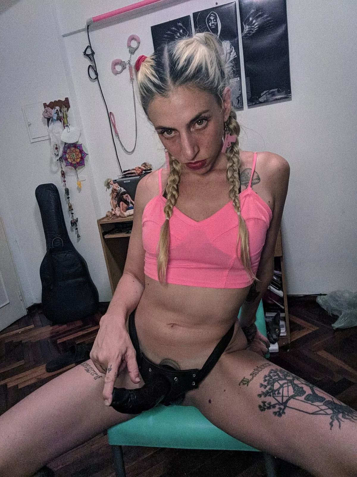 If your baby D is under the 5 inches , i will train your slutty ass till you learn what big things feels inside of your body [domme] posted by vstelar