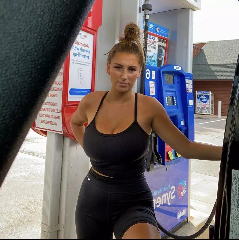 I’ll pump her gas anytime posted by MR_COOL_ICE_