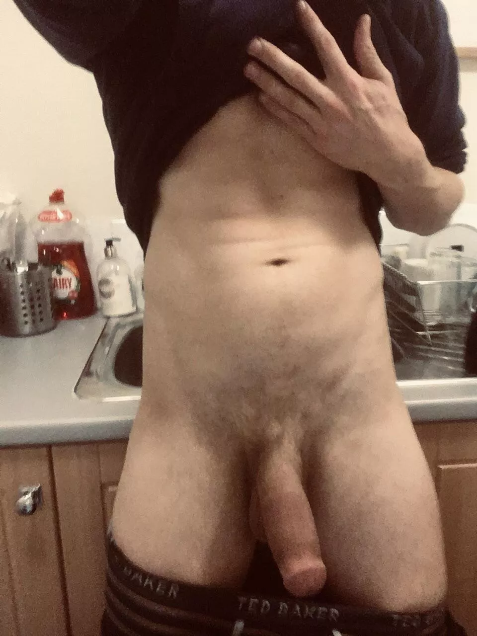 I’ll take care of the dishes, you take care of my dick. posted by kiltboy1