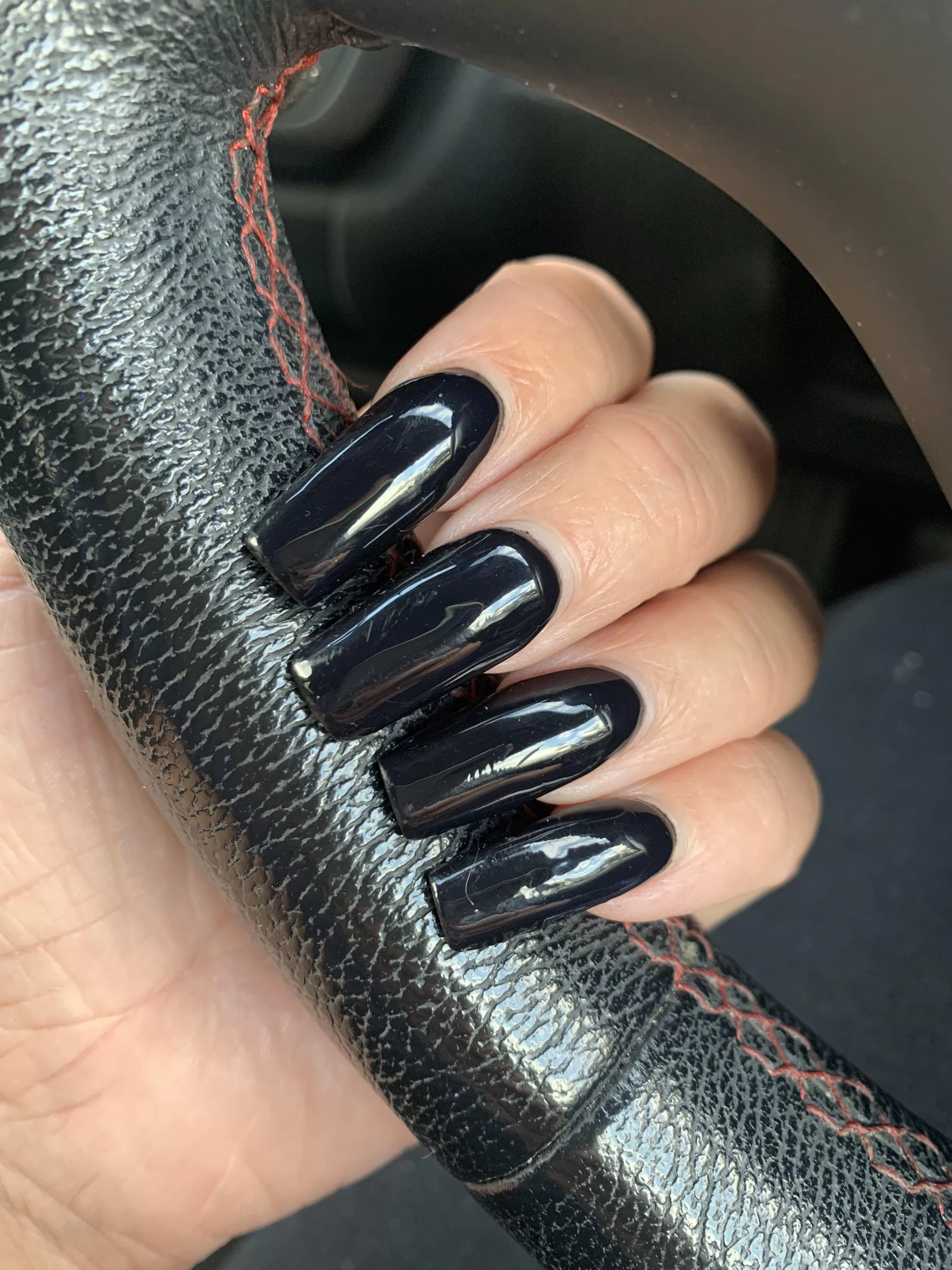 I’ll take you for a ride, shall I? 😈💅🏼 posted by TheNaughtyNailTech