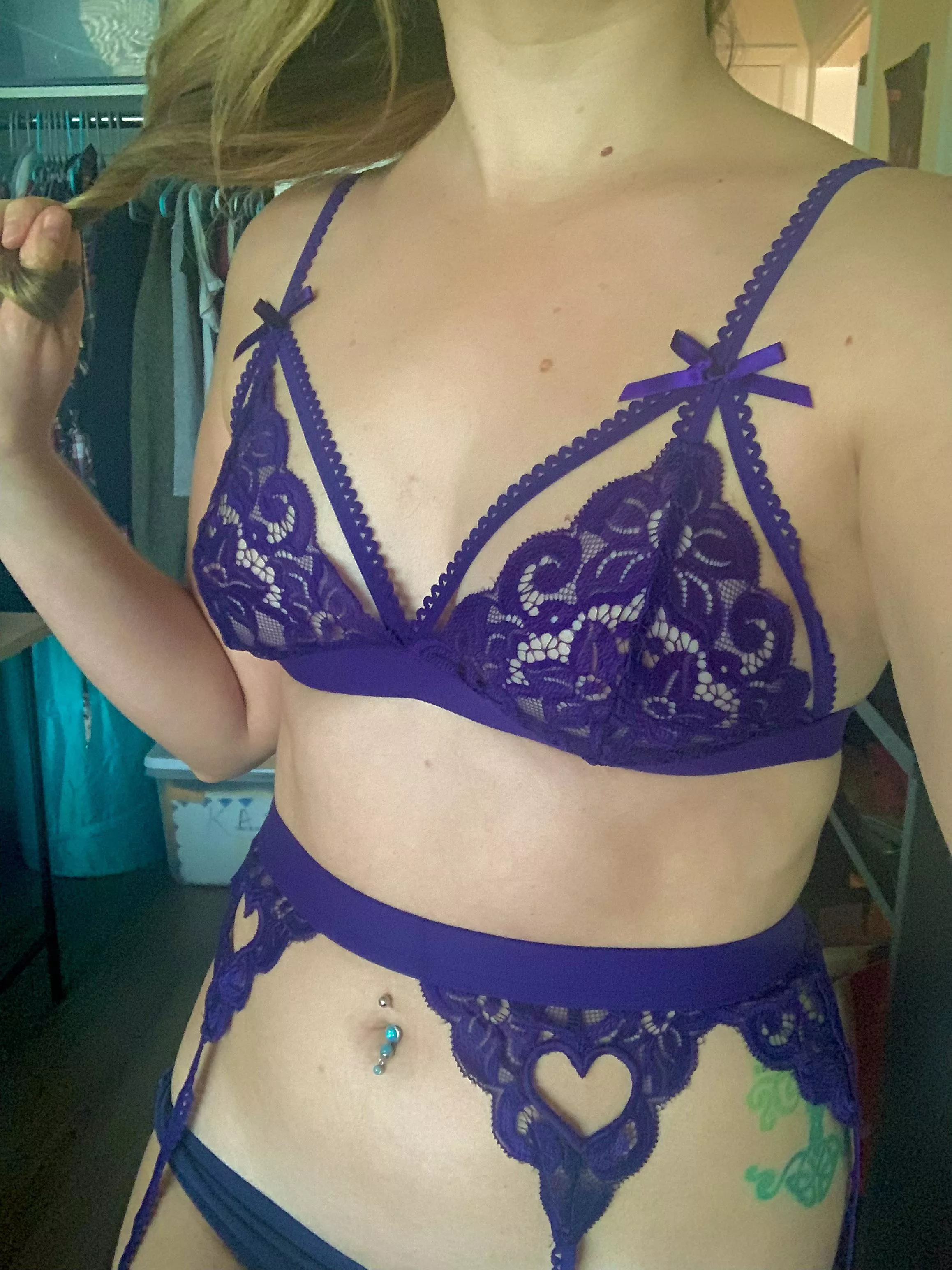 I’m 41 years old and feeling more comfortable with lingerie. It has been a journey! posted by wallcreature