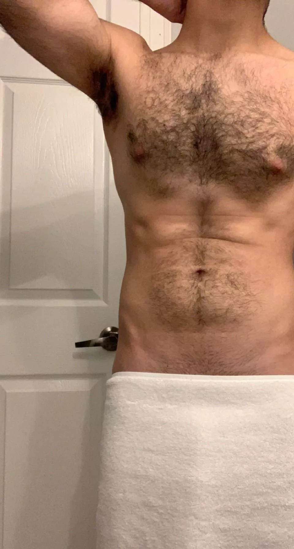 I’m about to take off the towel 😏 posted by lordniceguy