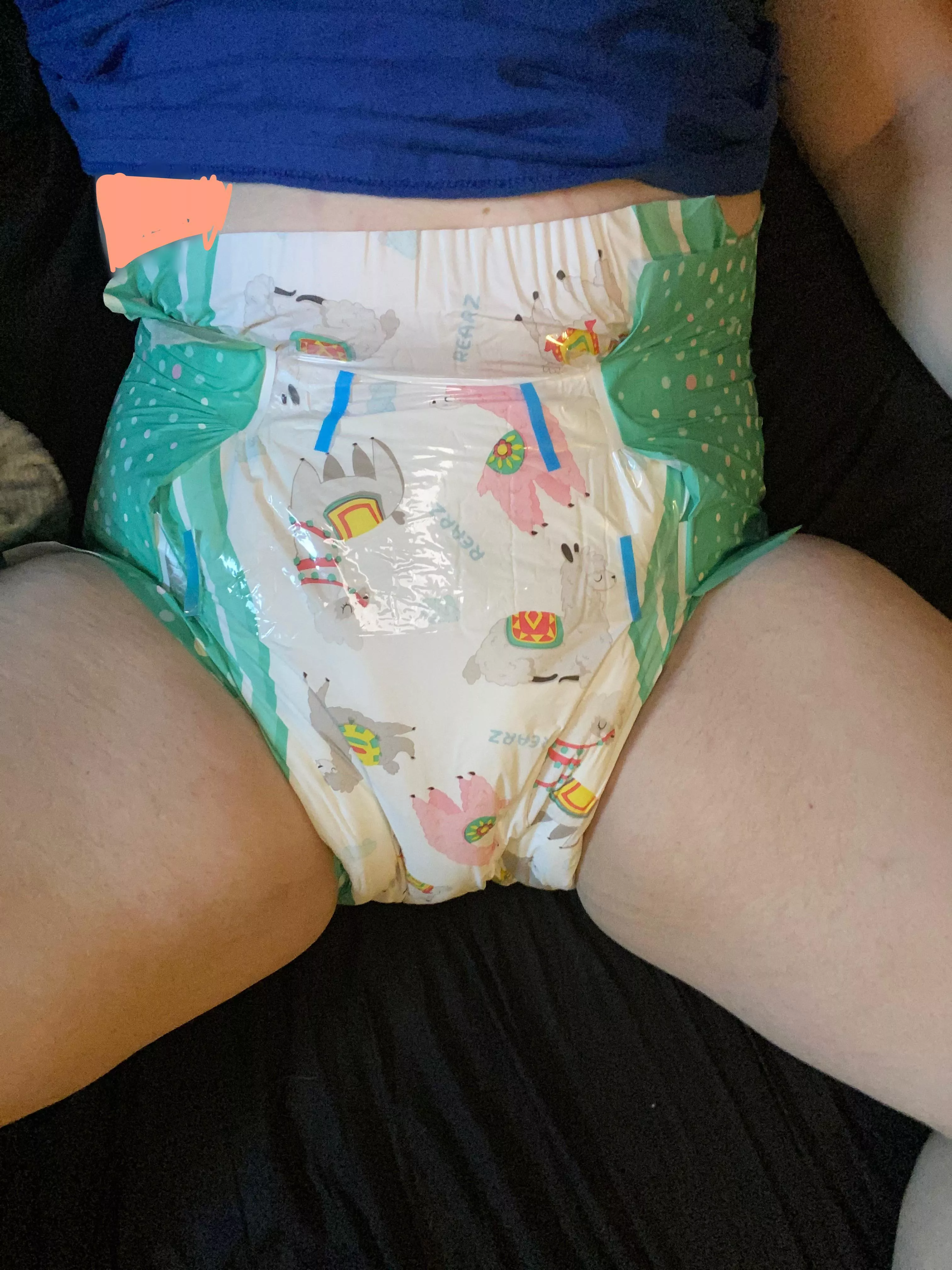 I’m in my diaper for the night!!! posted by chastitygurl5