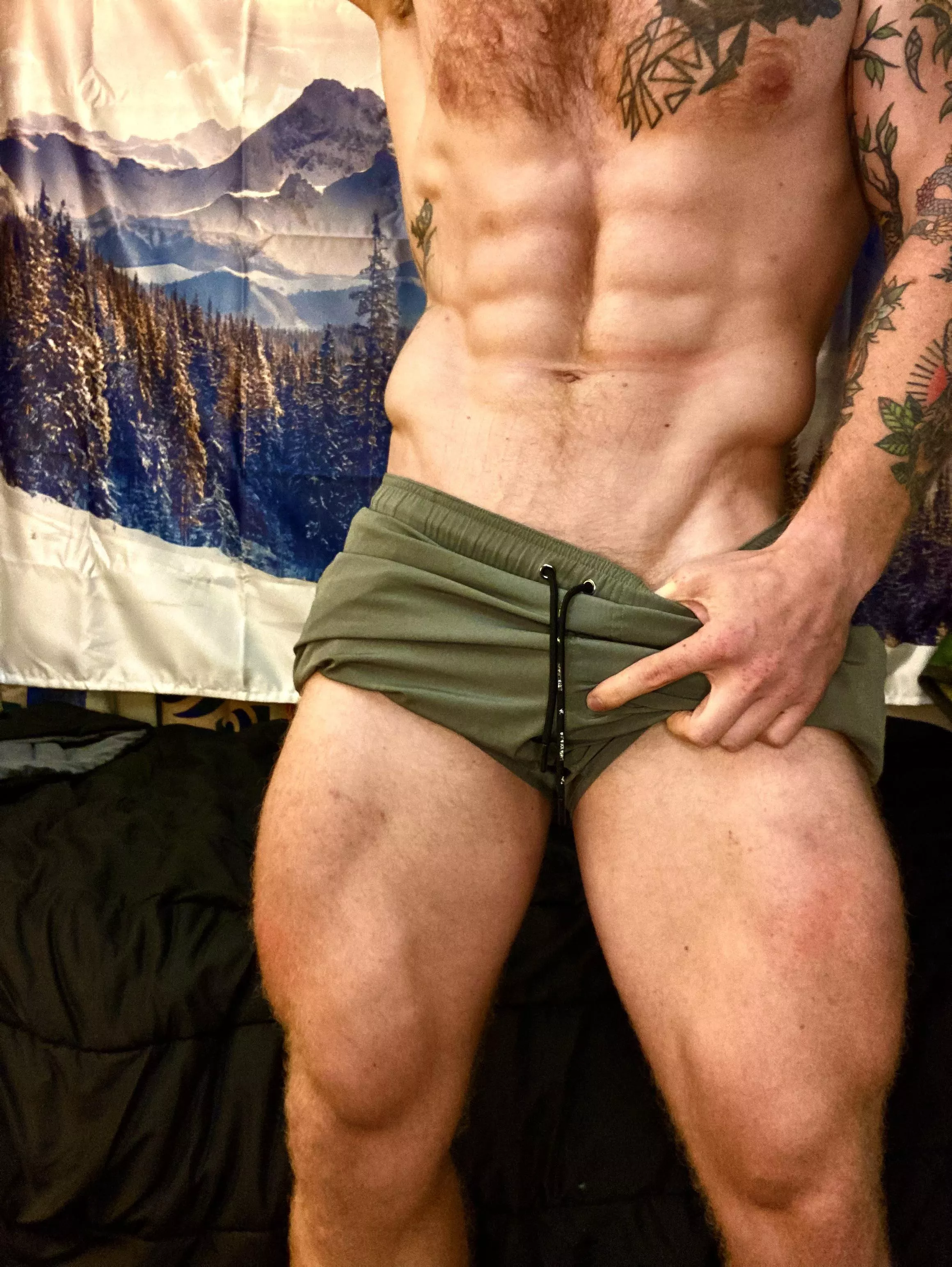 I’m ok with having all of my shorts this length, what do you think? posted by LevLieben