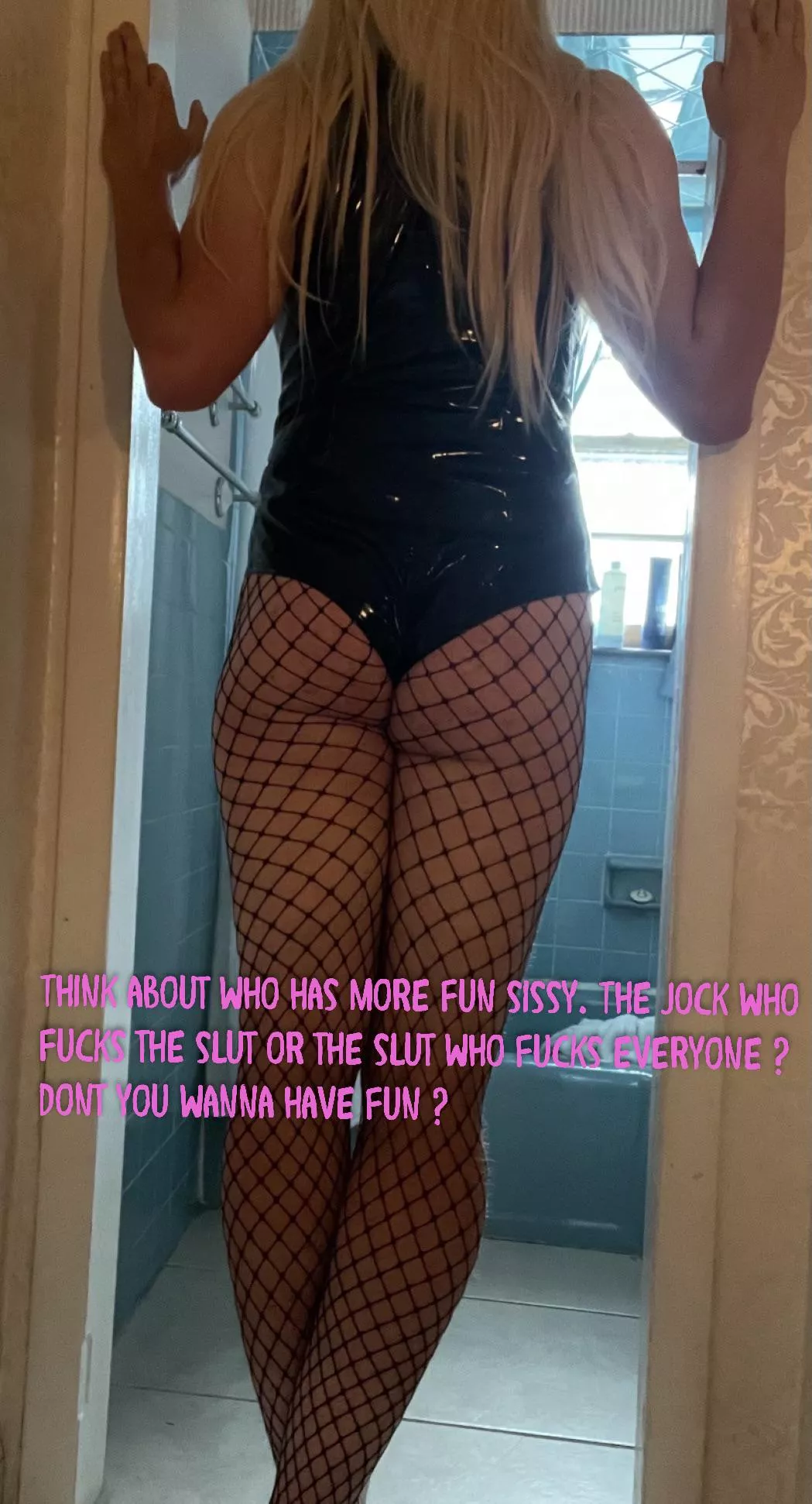 I’m starting to like captioning myself posted by danielleethesissy