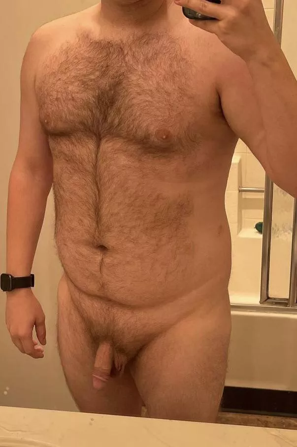 I’m starting to like my body hair. What do you think??? posted by Previous-Machine-337