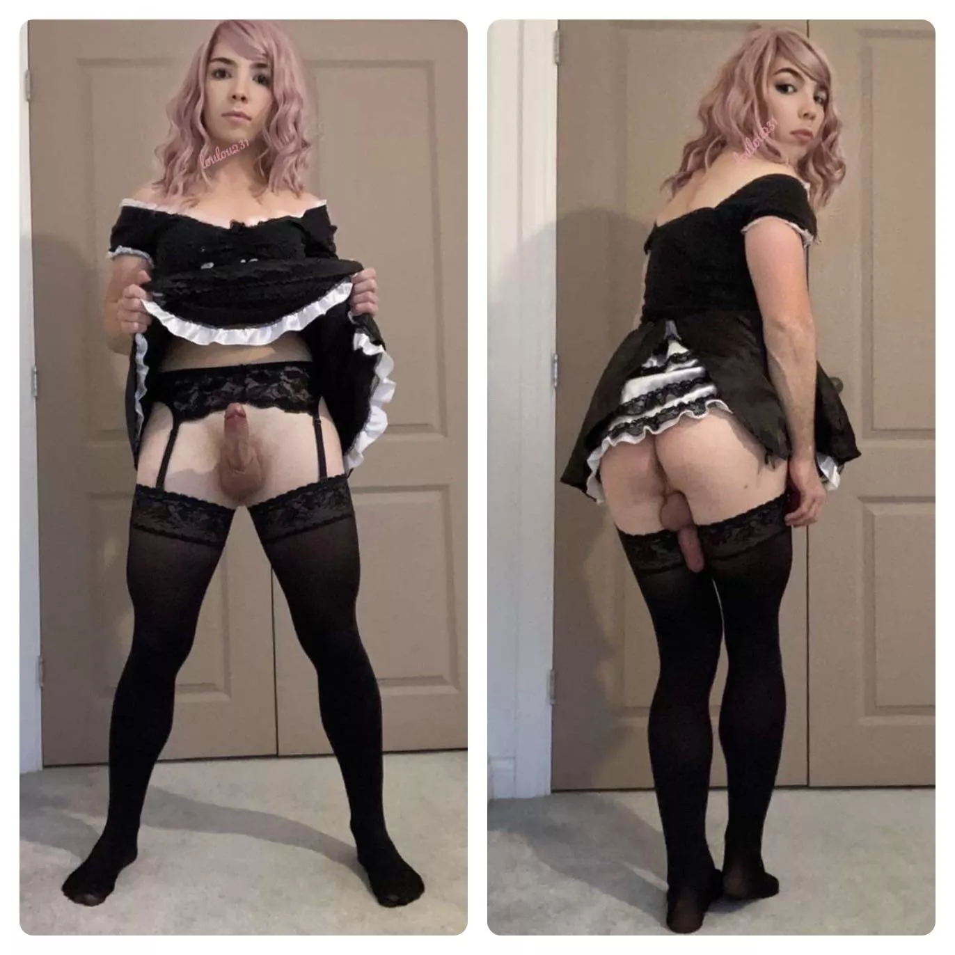 Im your new maid, did you want me top or bottom? ðŸ˜˜ posted by Loulou231