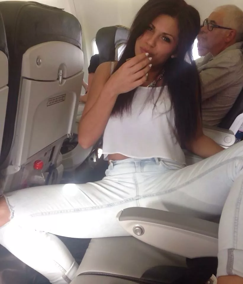 Imagine being on her Flight Fckin Sexyy!! ✈️👅👅👅 posted by throne2bone