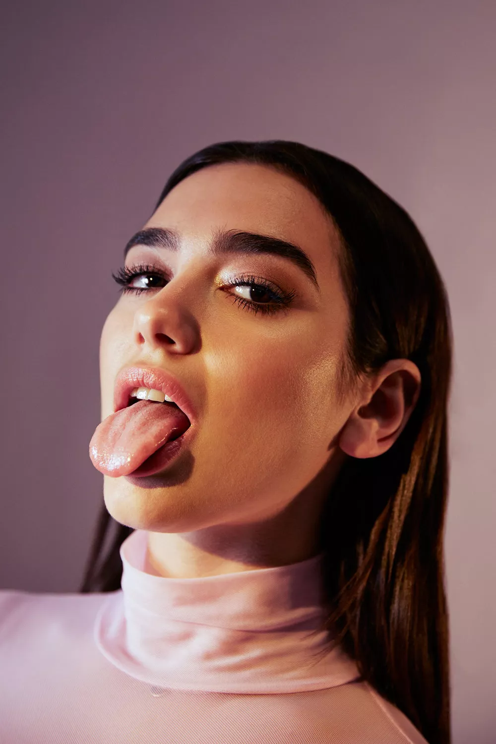 Imagining the feeling of Dua Lipa's tongue on my cock posted by qwerty69s