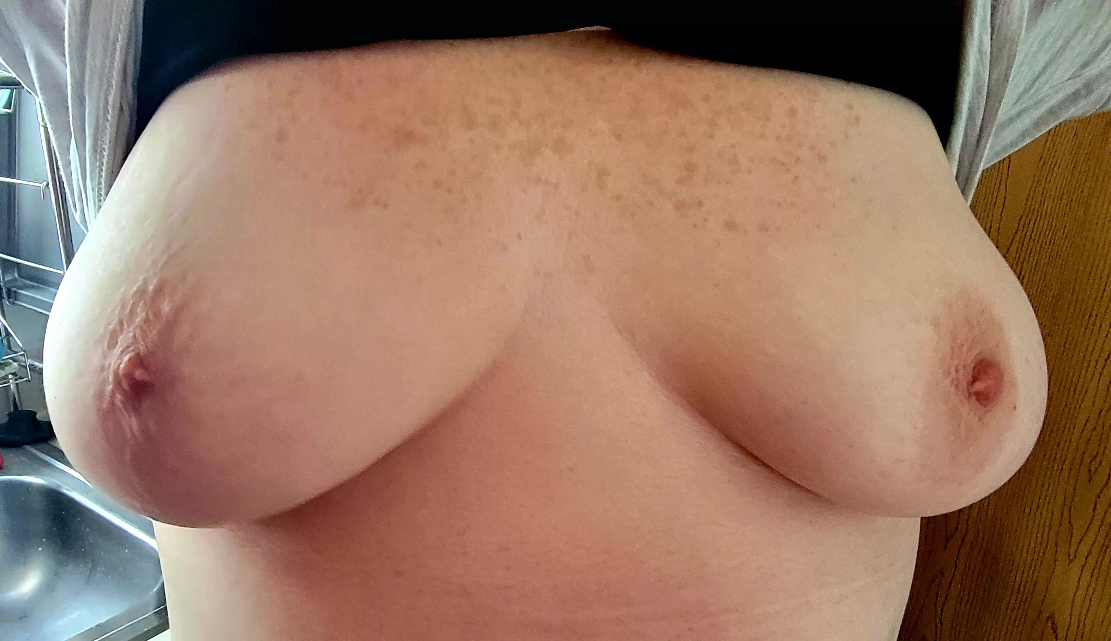 In celebration of our anniversary this week, titties! posted by Bosswife