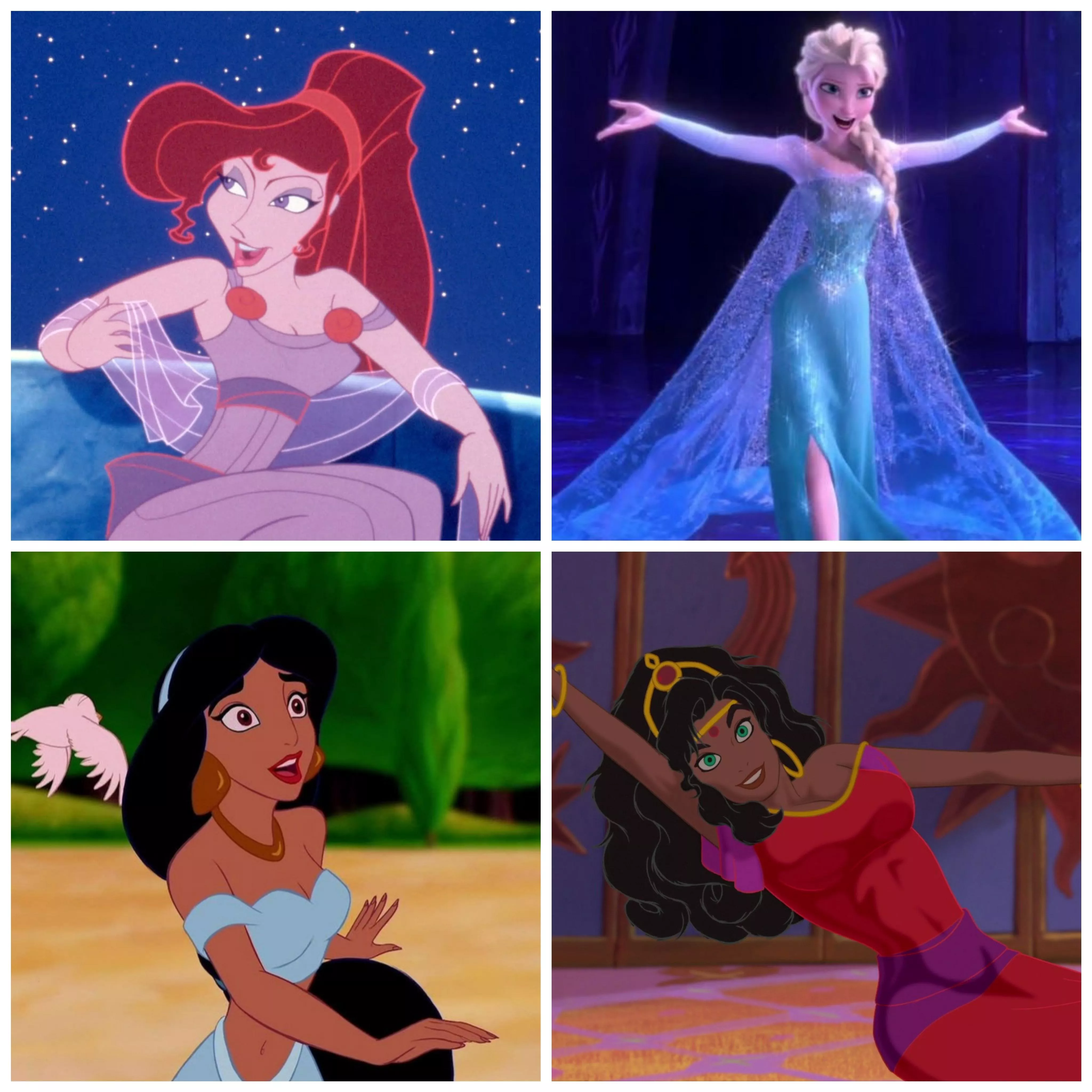 In your opinion, who are the 4 hottest Disney girls of all time? For me, it's these posted by TheAvatarBoy2018