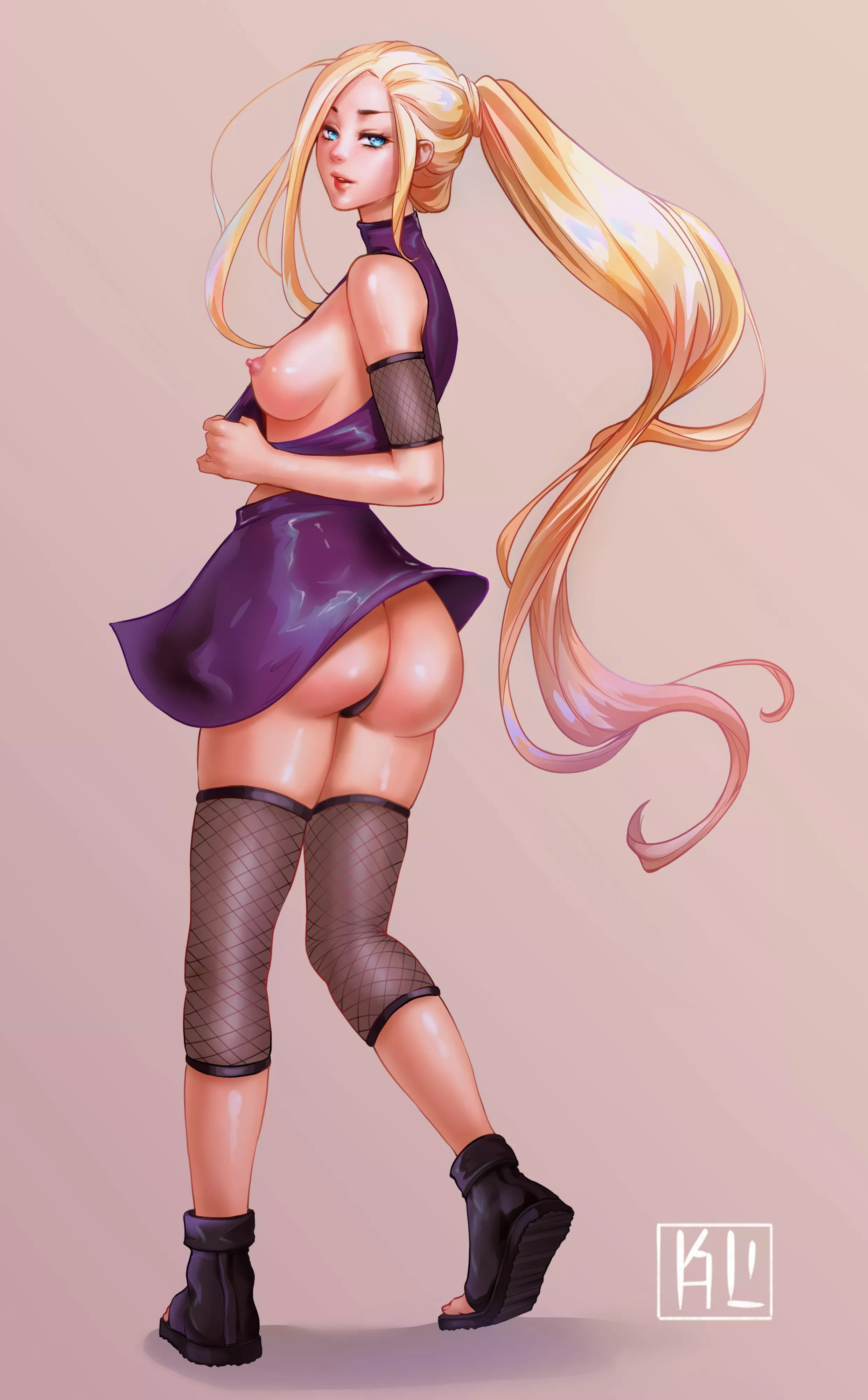 Ino stripping posted by Creepy-Honeydew