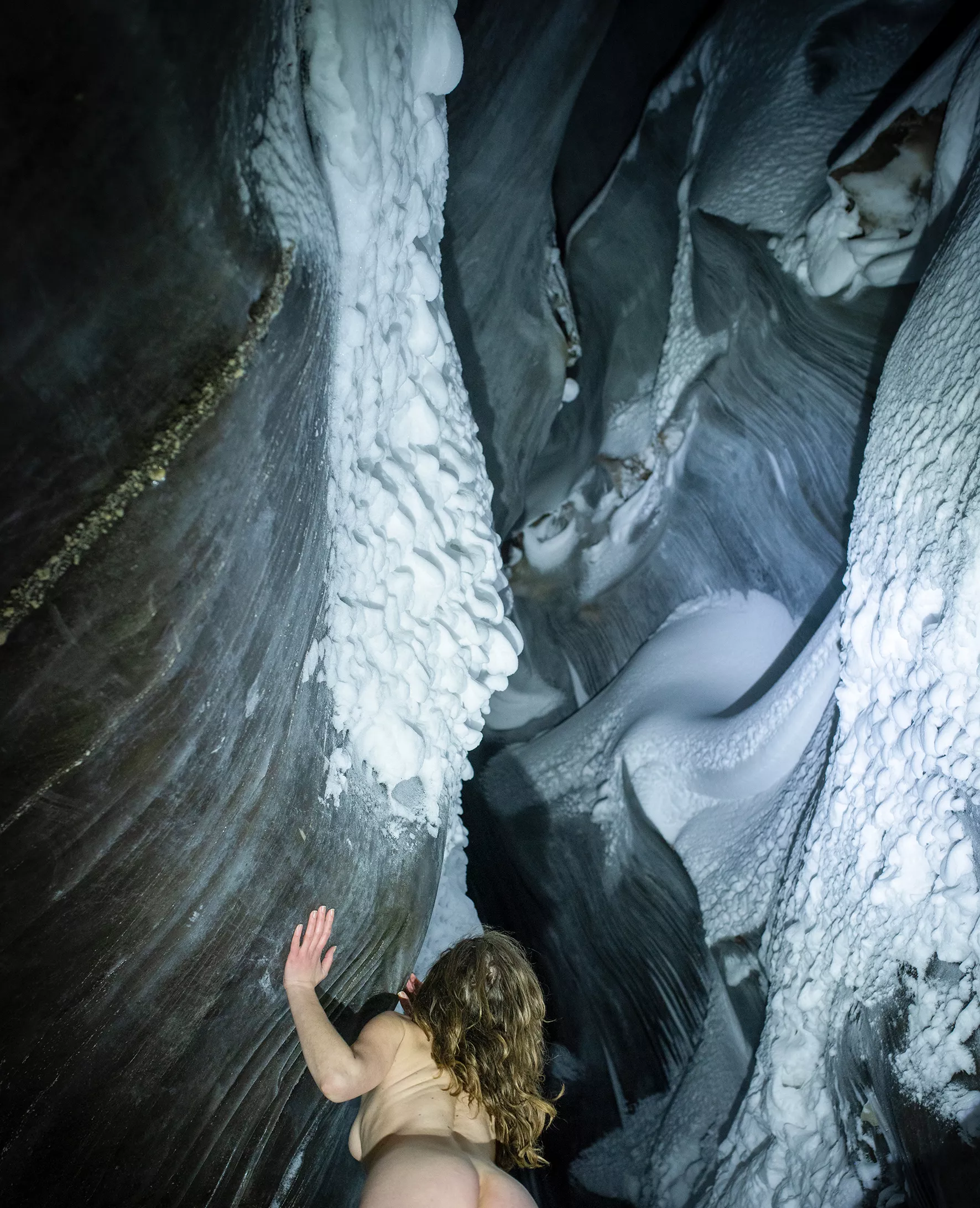 Inside the glacier posted by IceIceLadyInfinite