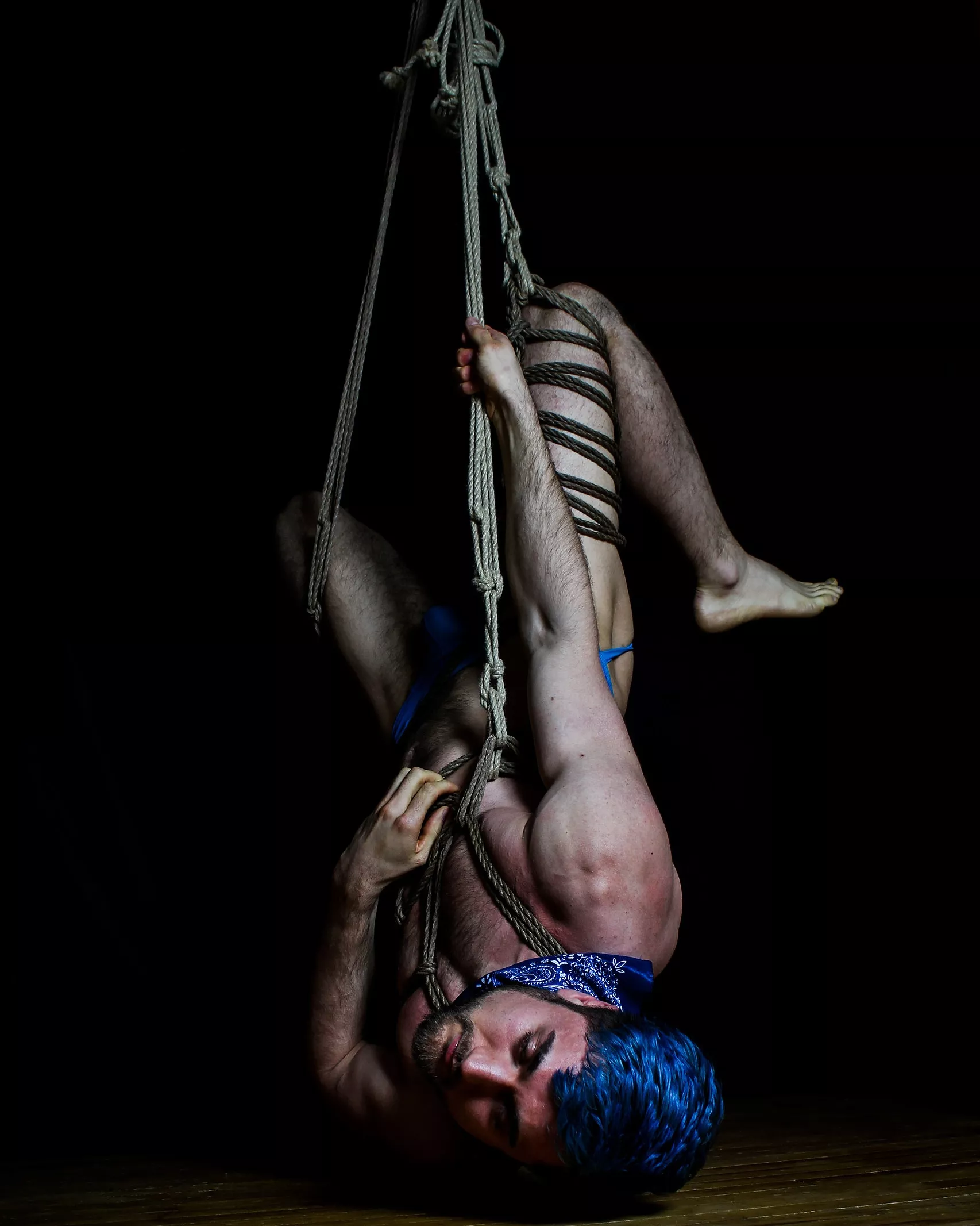 Inversion suspension from my last rope session posted by Pup_Enoch