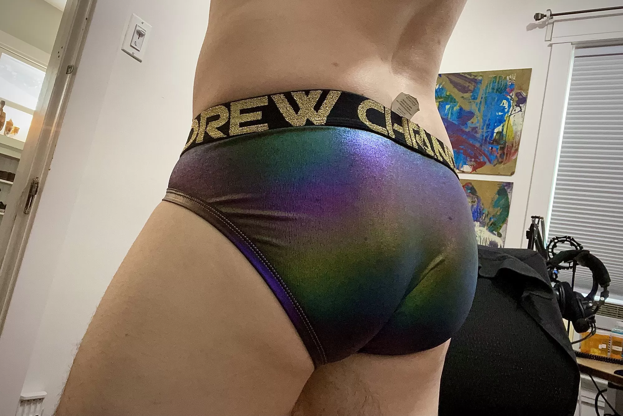 iridescent underwear are a thing i own 😎 posted by covidenhancedbutt