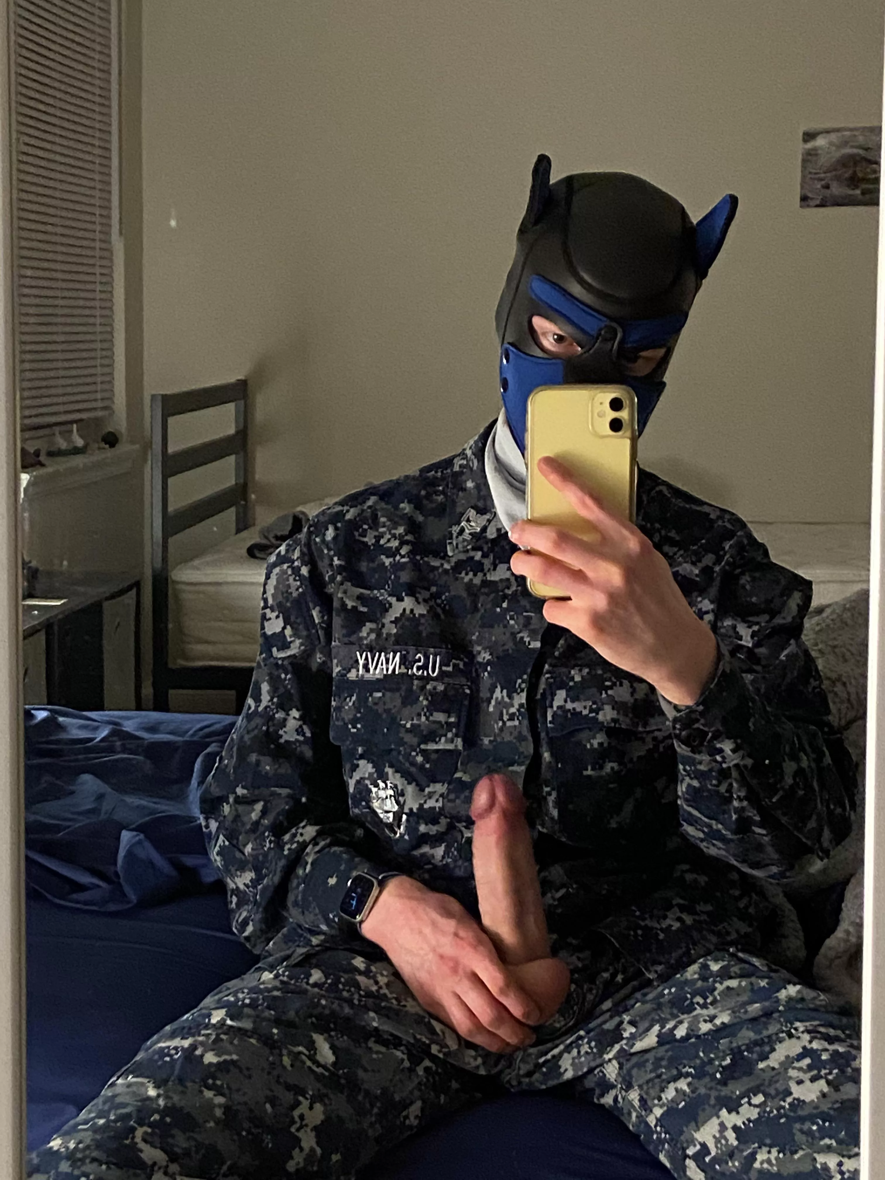 Is a uniformed pup okay here? posted by PupTrellis