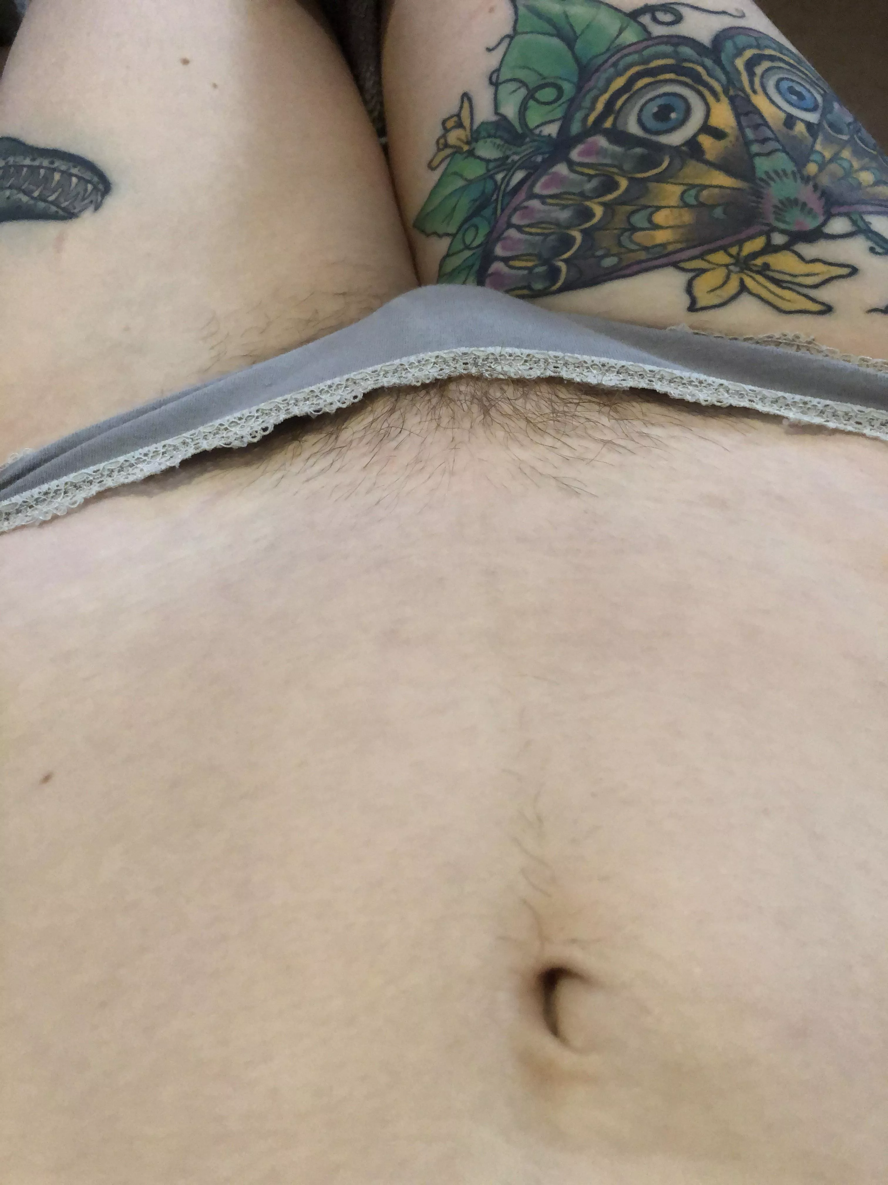 Is it appropriate to have a happy trail all the way down to your muff? posted by BootyGarb