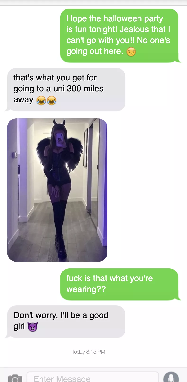 Is it possible I got cucked on halloween? posted by allthewaylost