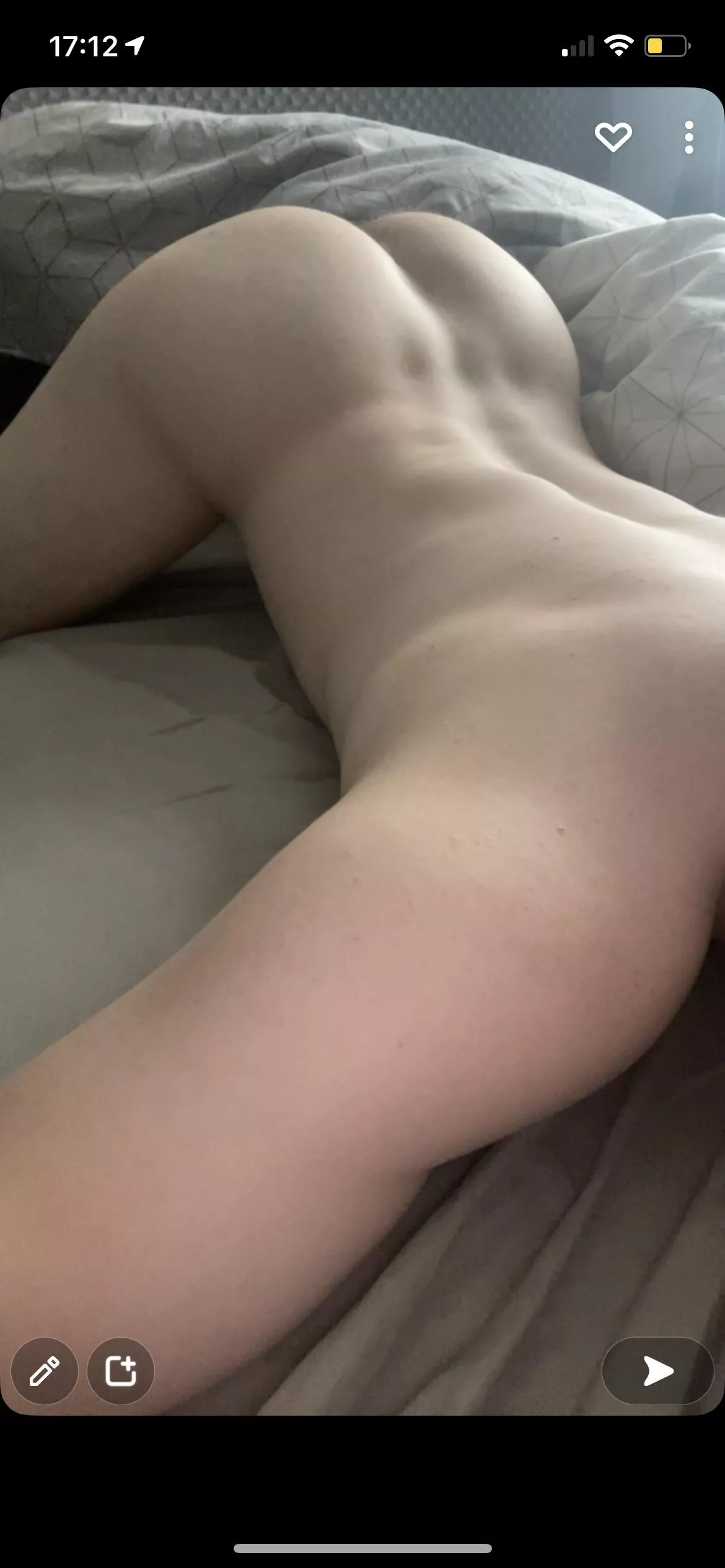 Is my butt cute enough🥺 posted by SnapWadewilliamsuk