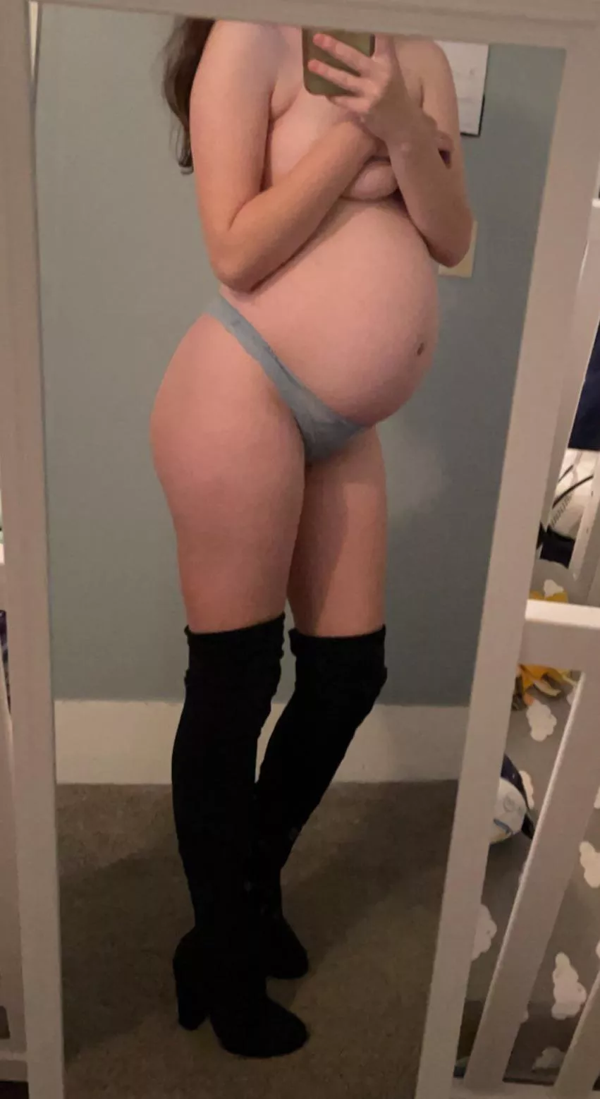 Is my pregnant body still attractive? posted by CarterNH69