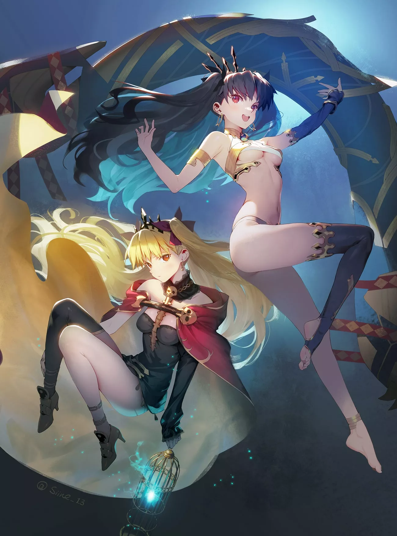 Ishtar & Ereshkigal [Fate/GO] posted by CheetahSperm18