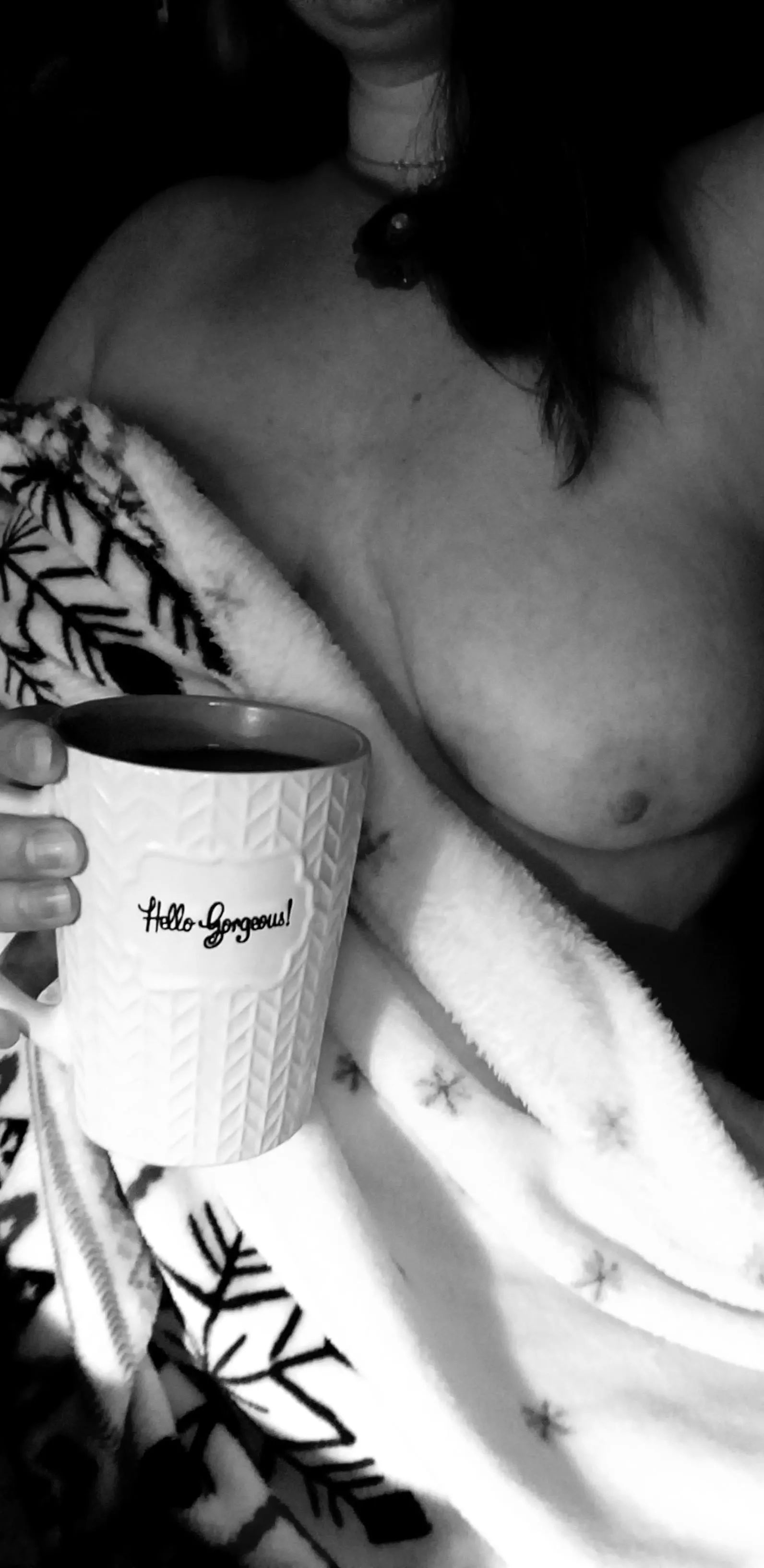 It was a dark and gloomy morning...thank goodness for blankets and coffee posted by whiskeyismyholywater