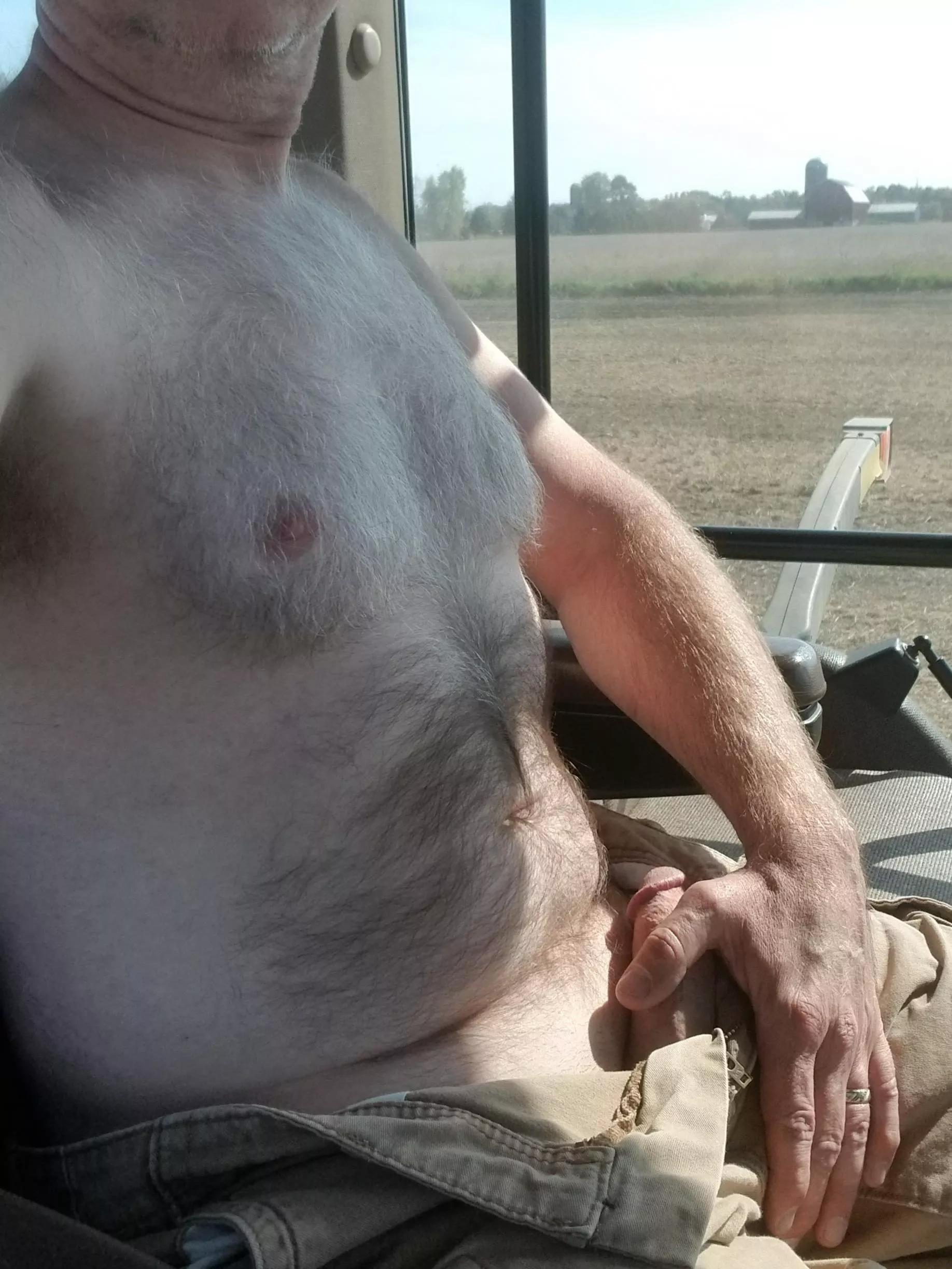 It was hot in the cab today. posted by seeknaynmad