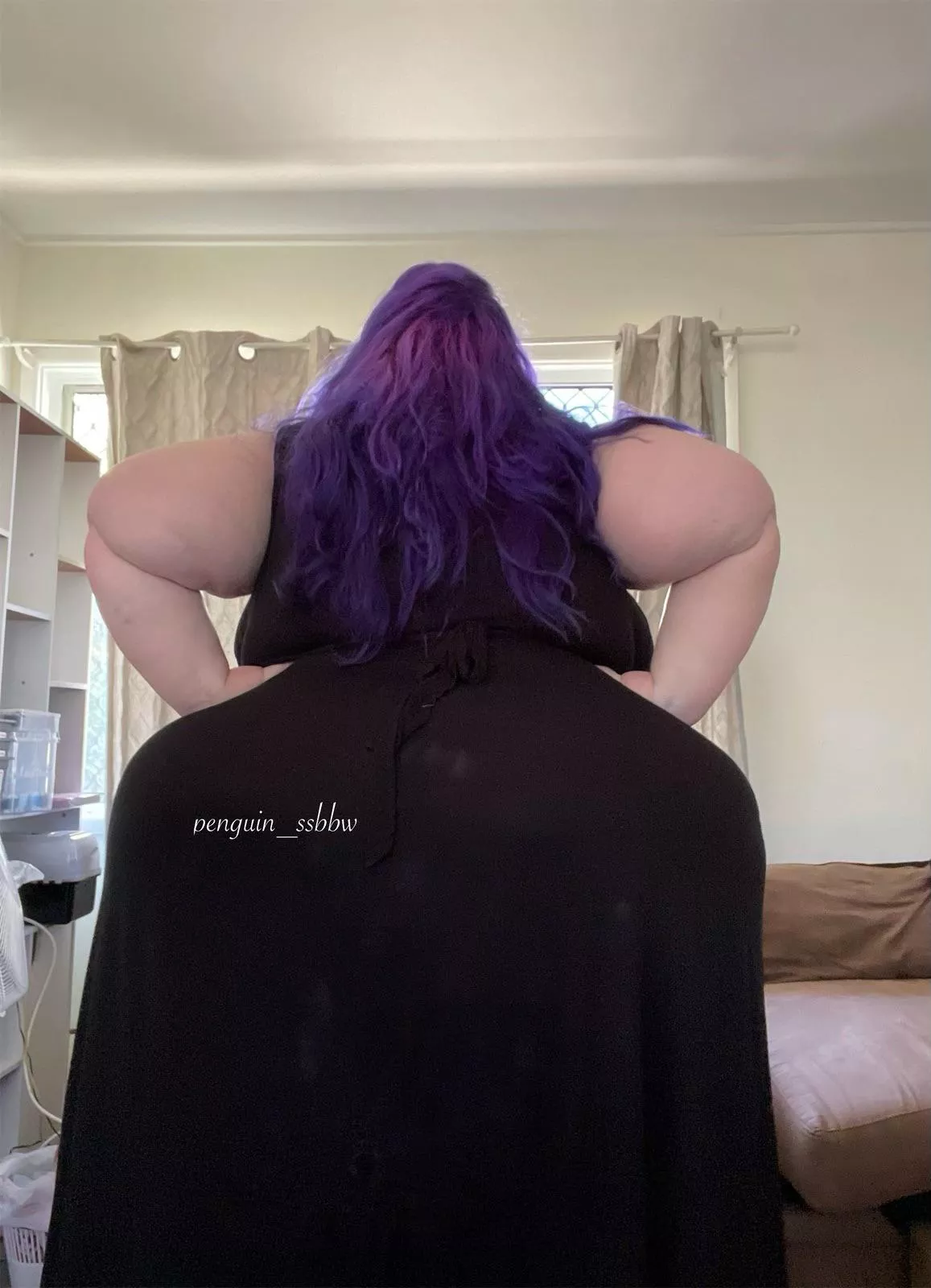 It’s a great day for taking photos in front of an open window posted by penguin_ssbbw