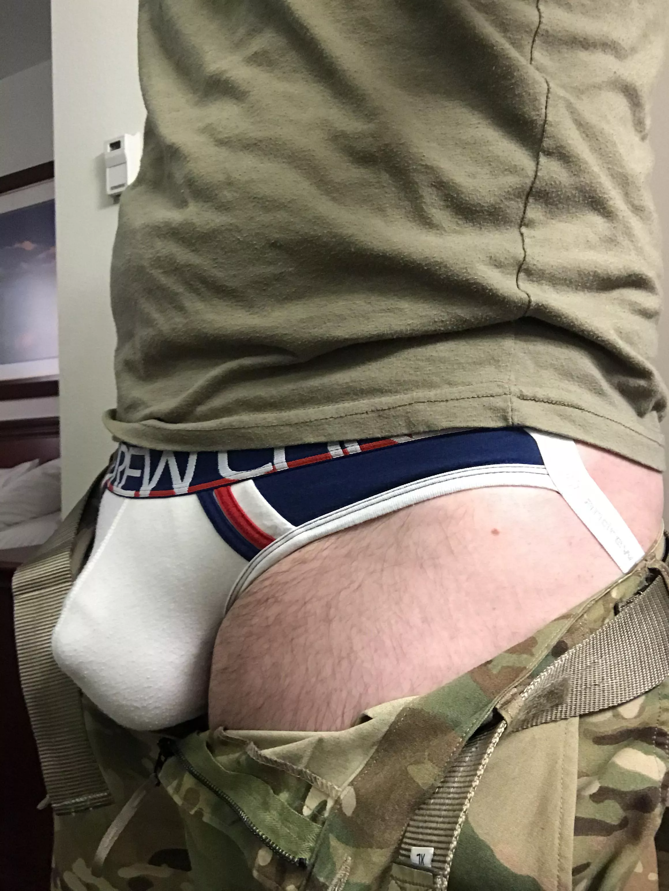 It’s a jockstrap kind of night shift! posted by repostpete