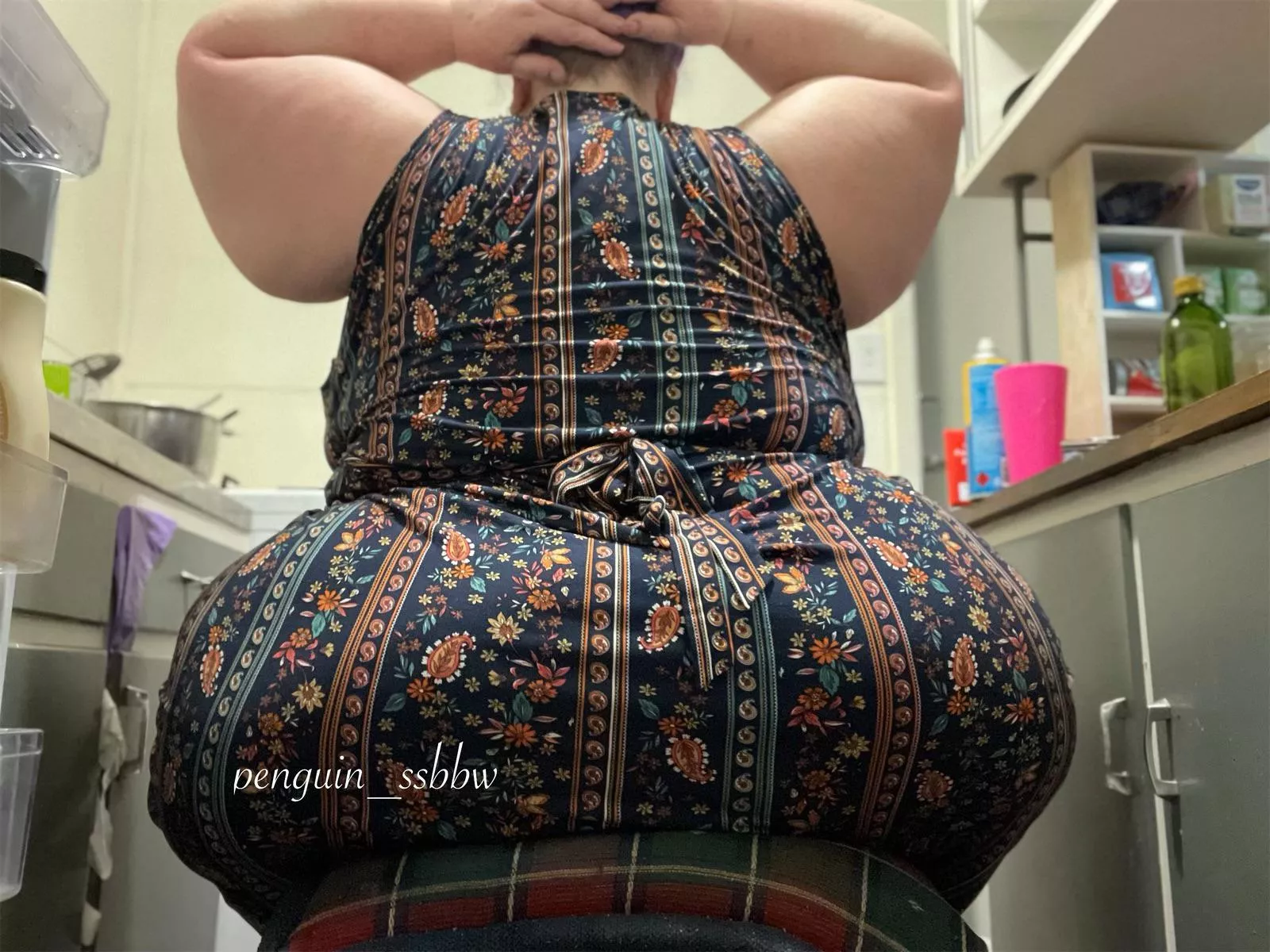 It’s a small kitchen and a lot of me posted by penguin_ssbbw