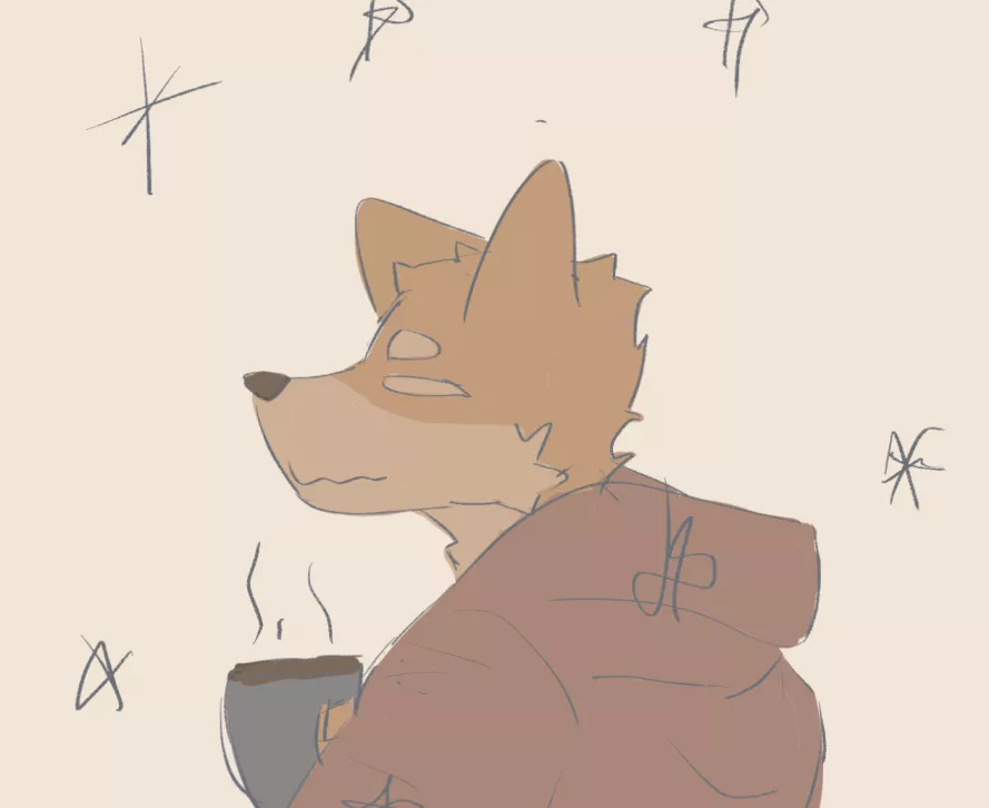 Its cold outside :( posted by idofurryart