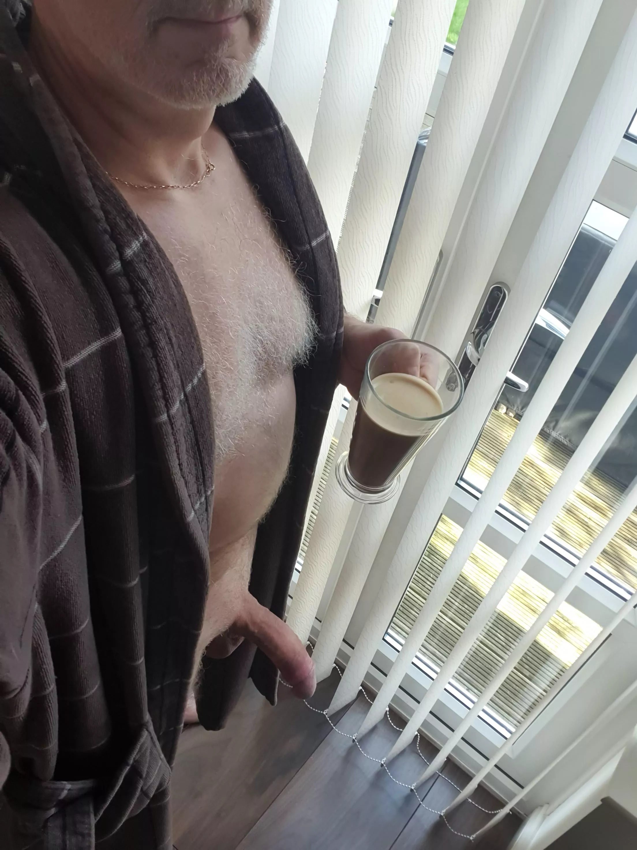 Its cold outside........but the coffee is hot. posted by NSFWFun_2021