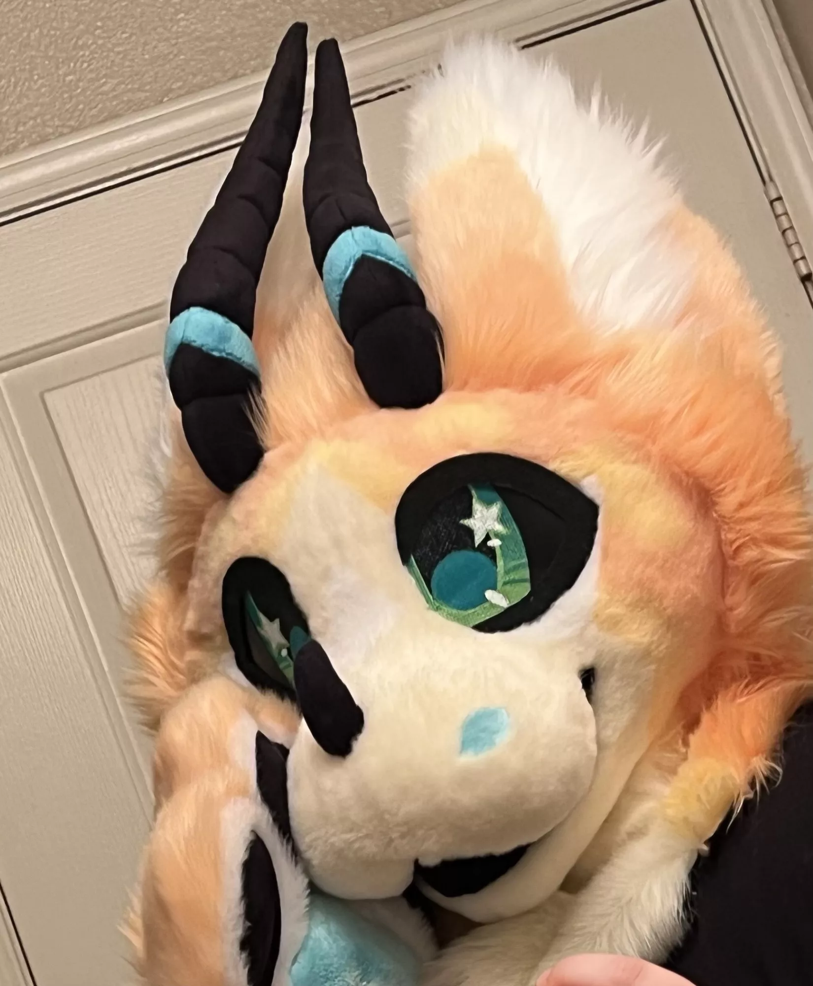 It’s my first Fursuit Friday! This fluff arrived today, earlier than expected, and I’m absolutely overjoyed and needed to share! 🎃 posted by Pumpkin-Orange