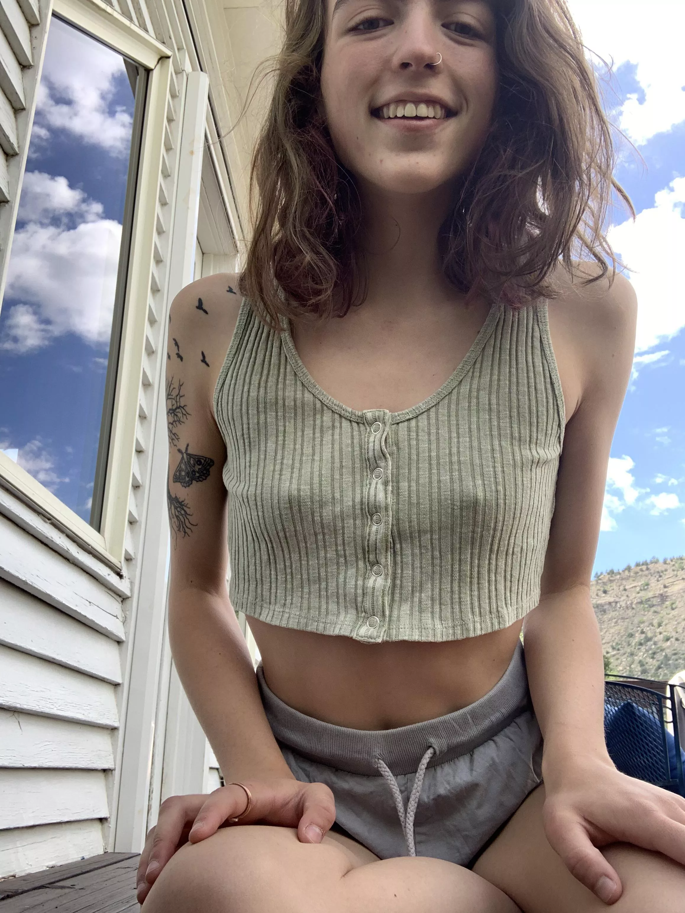 it’s starting to get a little chilly outside for crop tops posted by kkellylynn